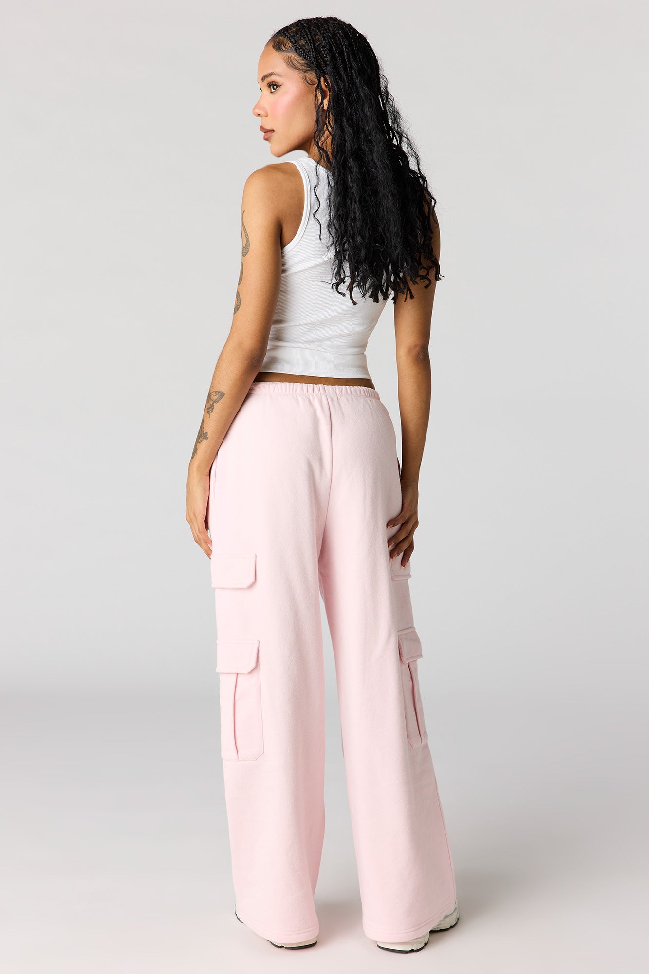 Luxe Fleece Wide Leg Sweatpant