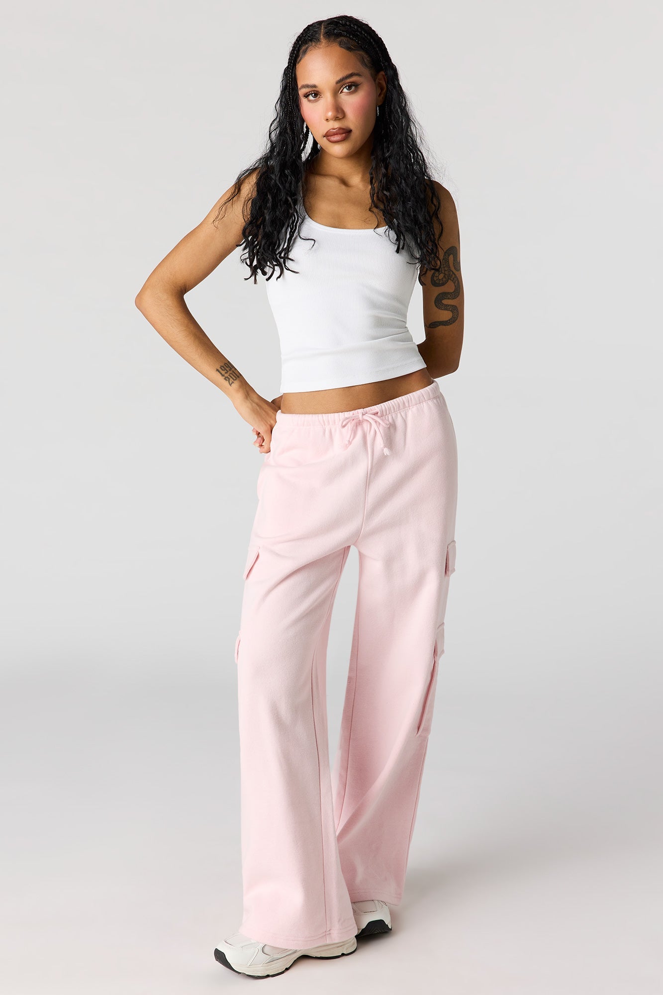 Luxe Fleece Wide Leg Sweatpant