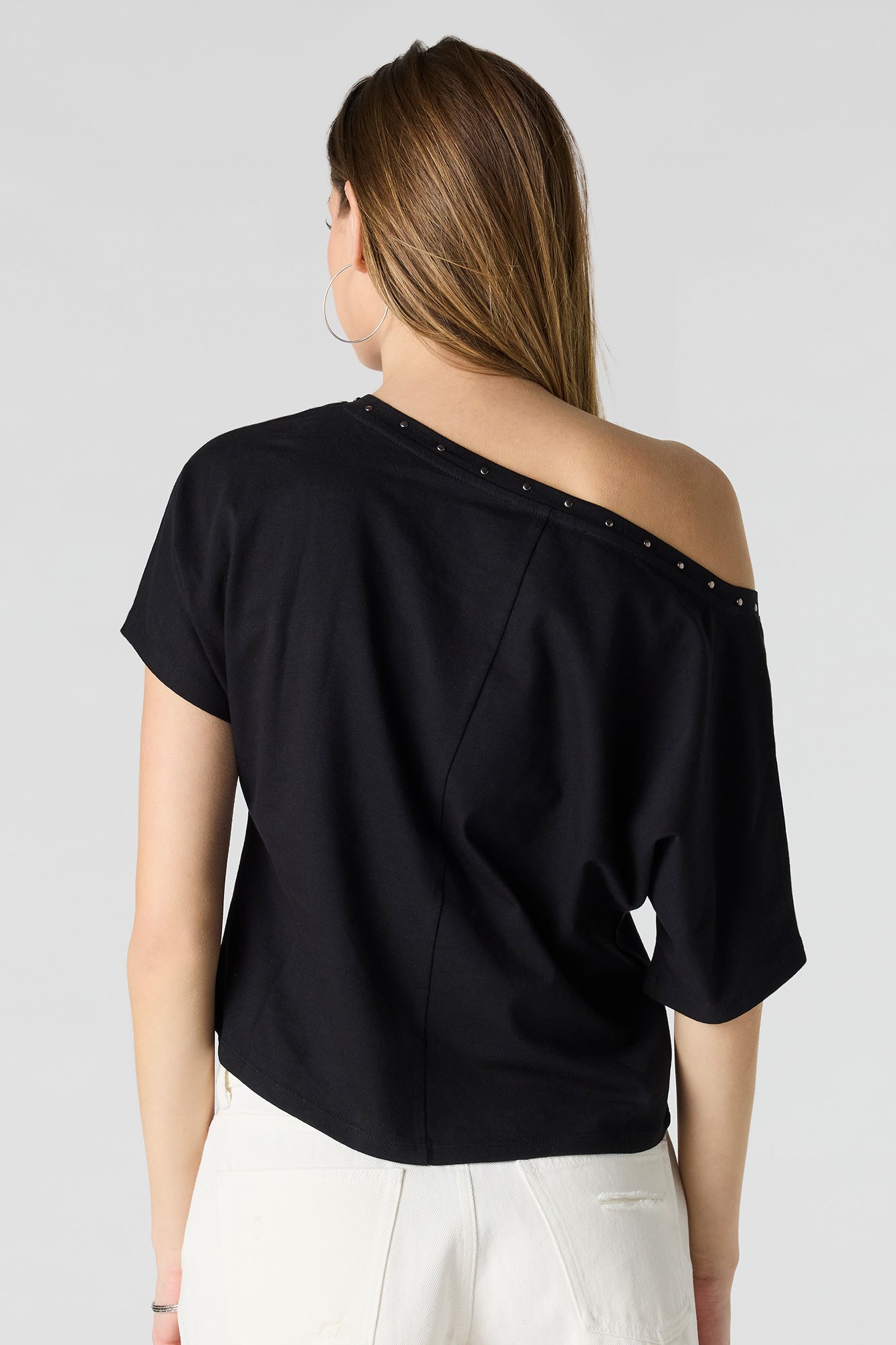 Off Shoulder Studded Top
