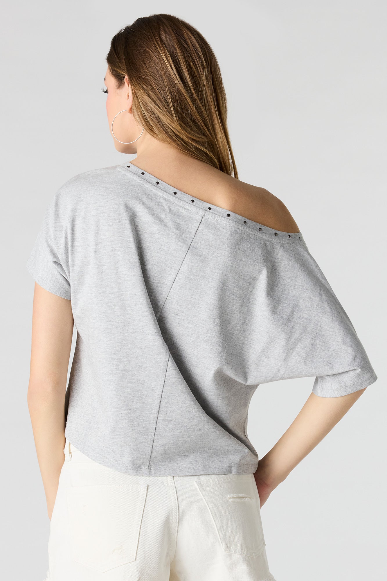 Off Shoulder Studded Top