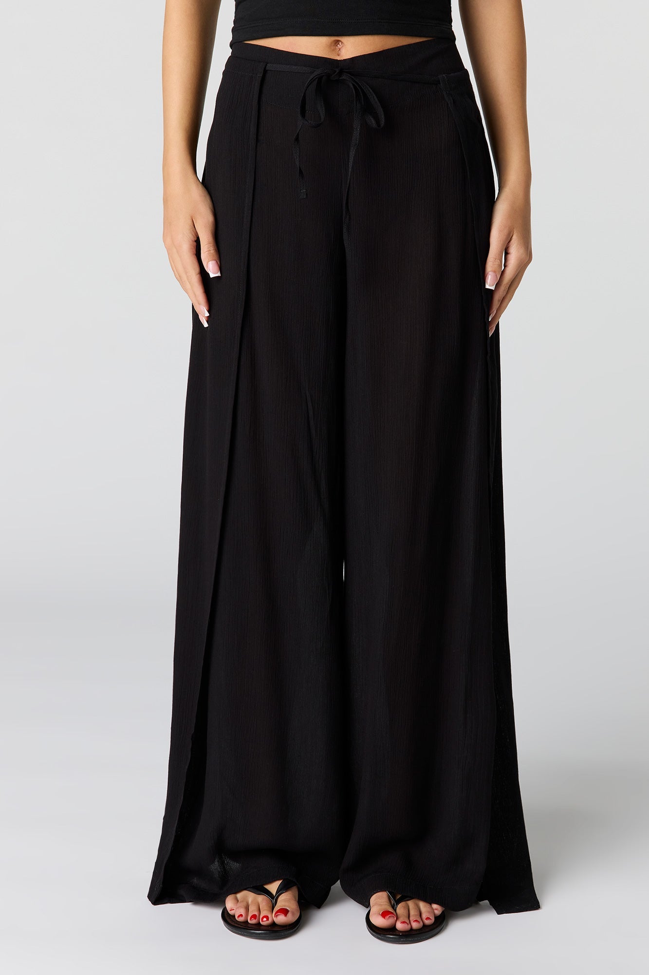 Wrap Palazzo Pant