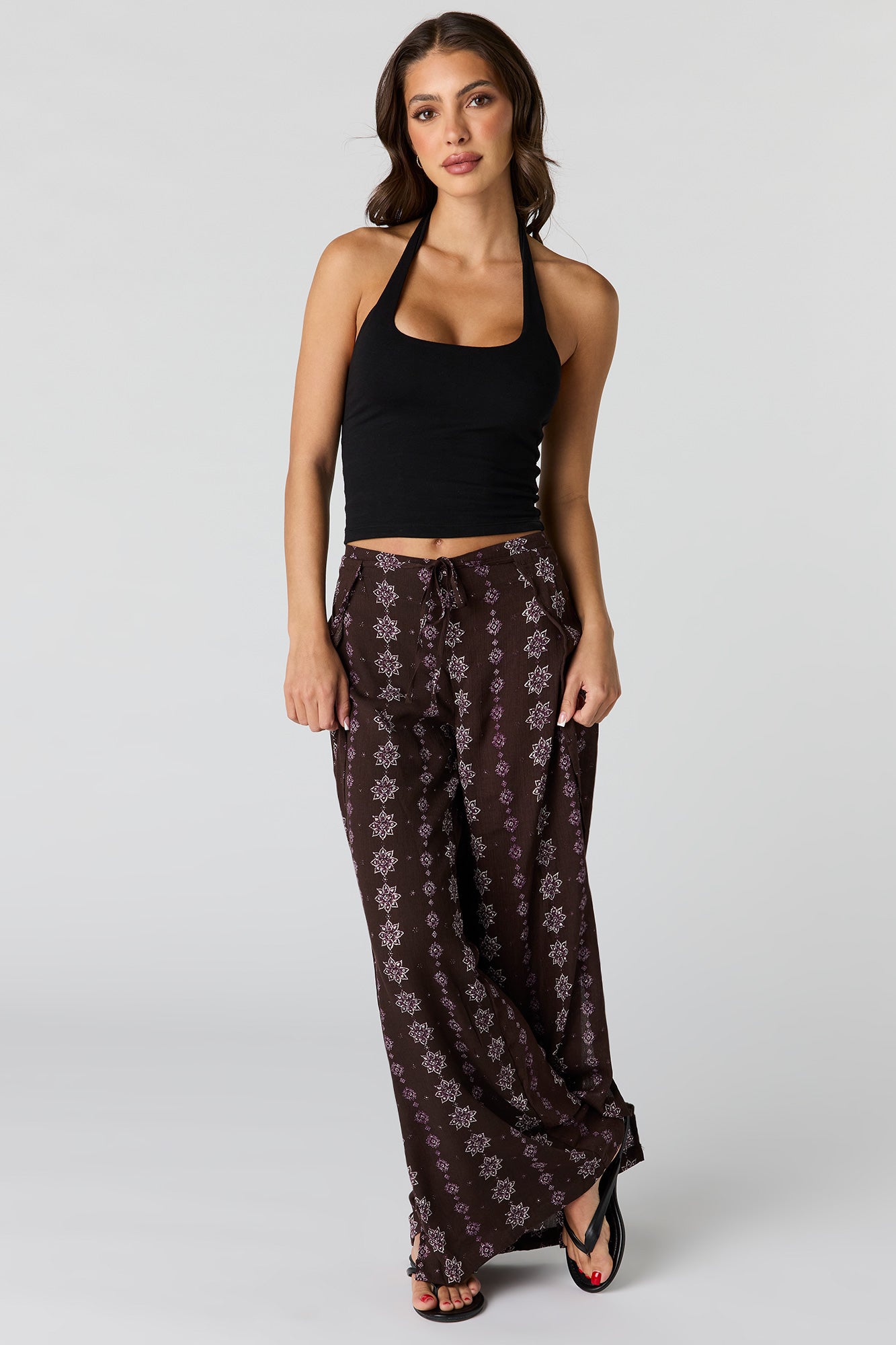 Wrap Palazzo Pant