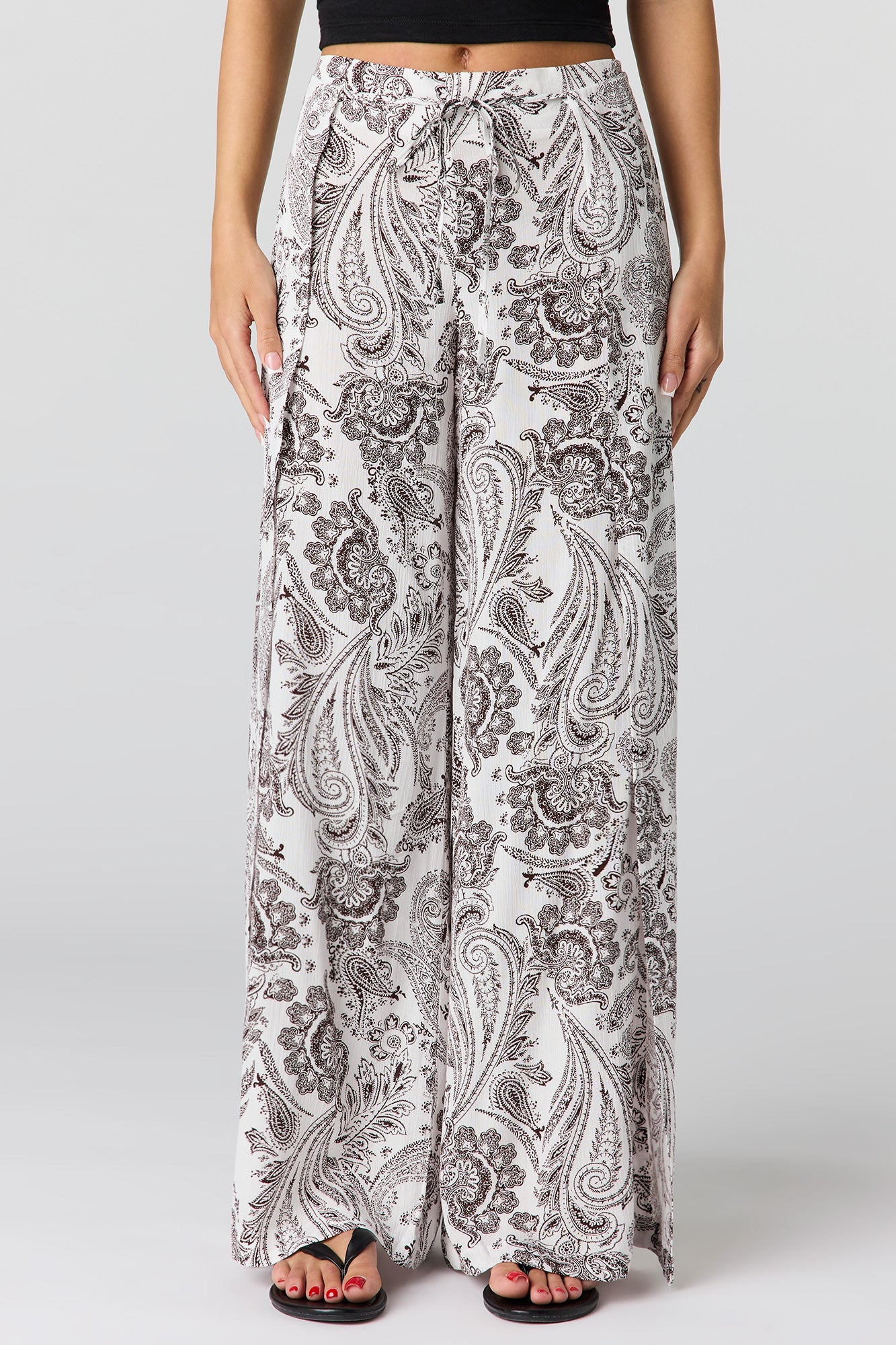 Wrap Palazzo Pant