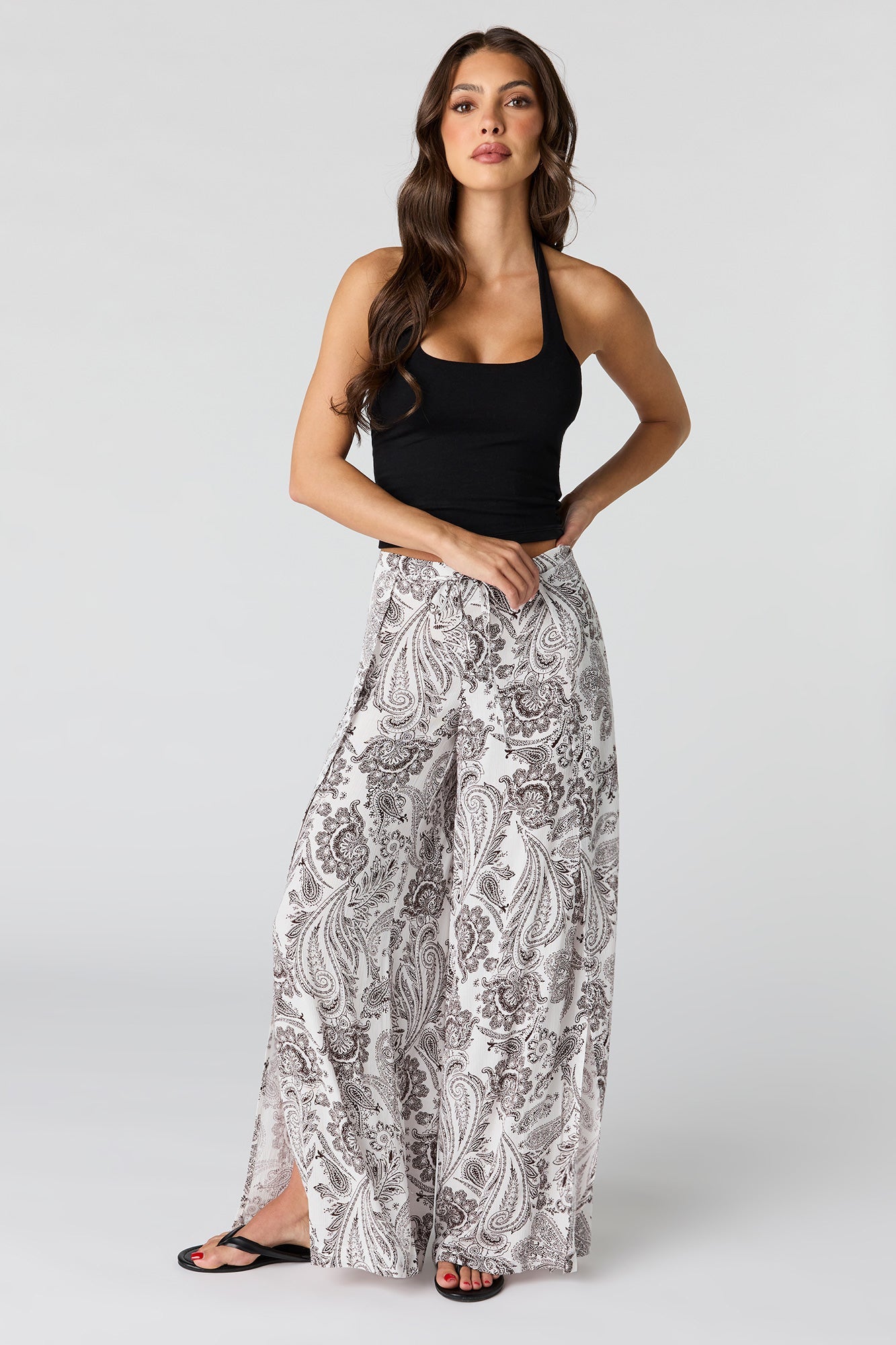 Wrap Palazzo Pant