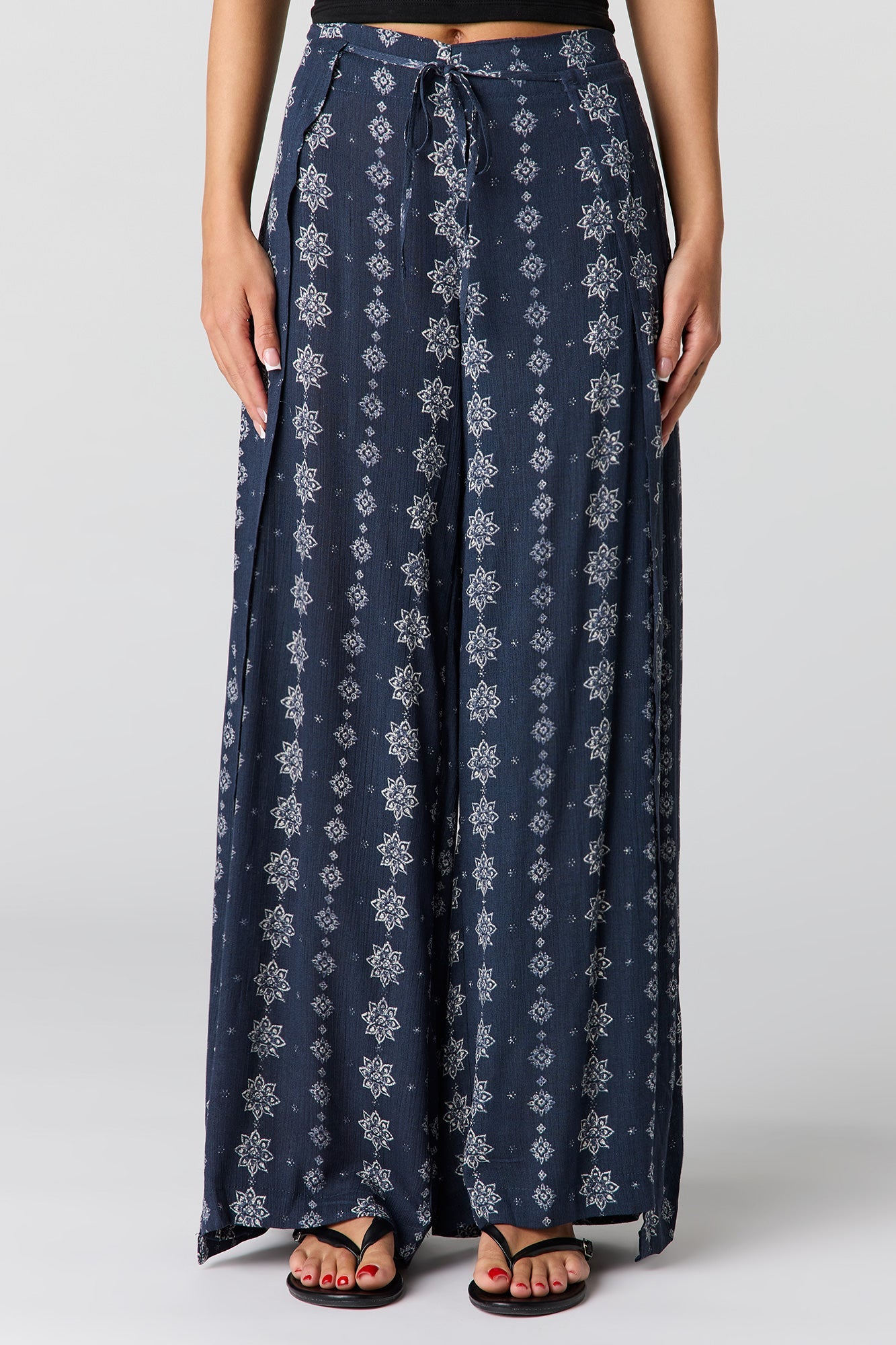 Wrap Palazzo Pant