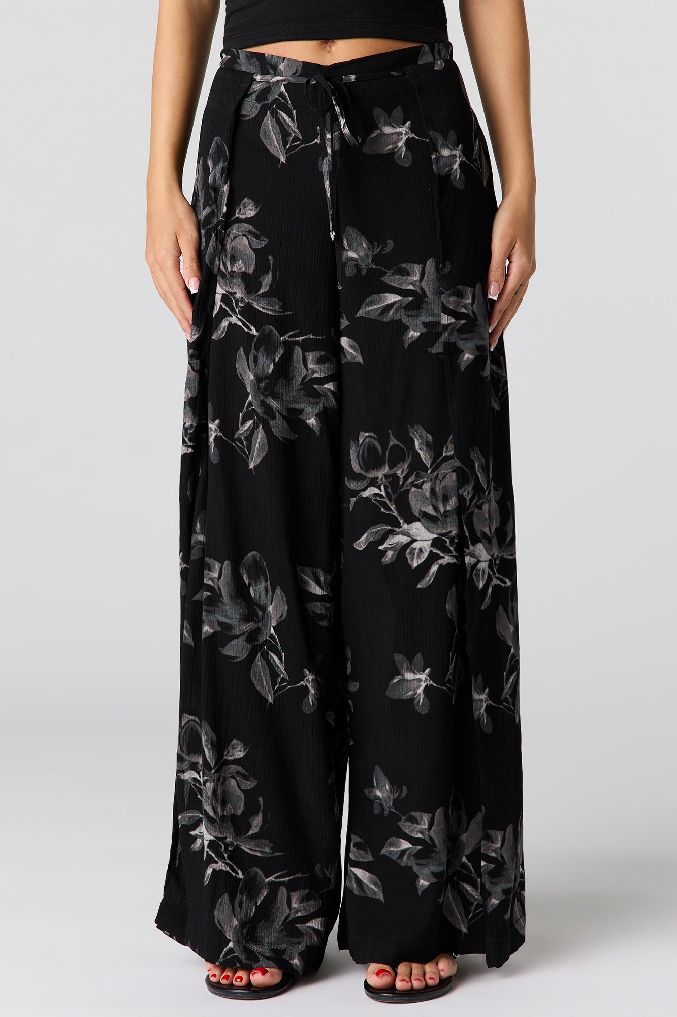 Wrap Palazzo Pant