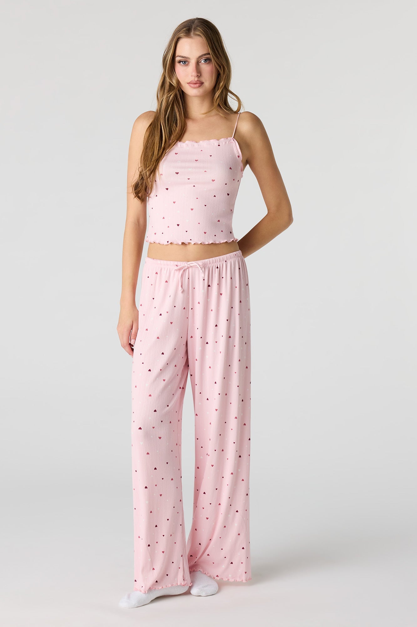 Pointelle Tank & Pant Pajama Set