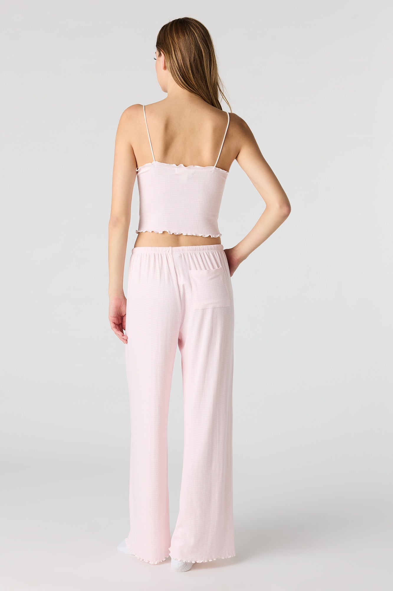 Pointelle Tank & Pant Pajama Set