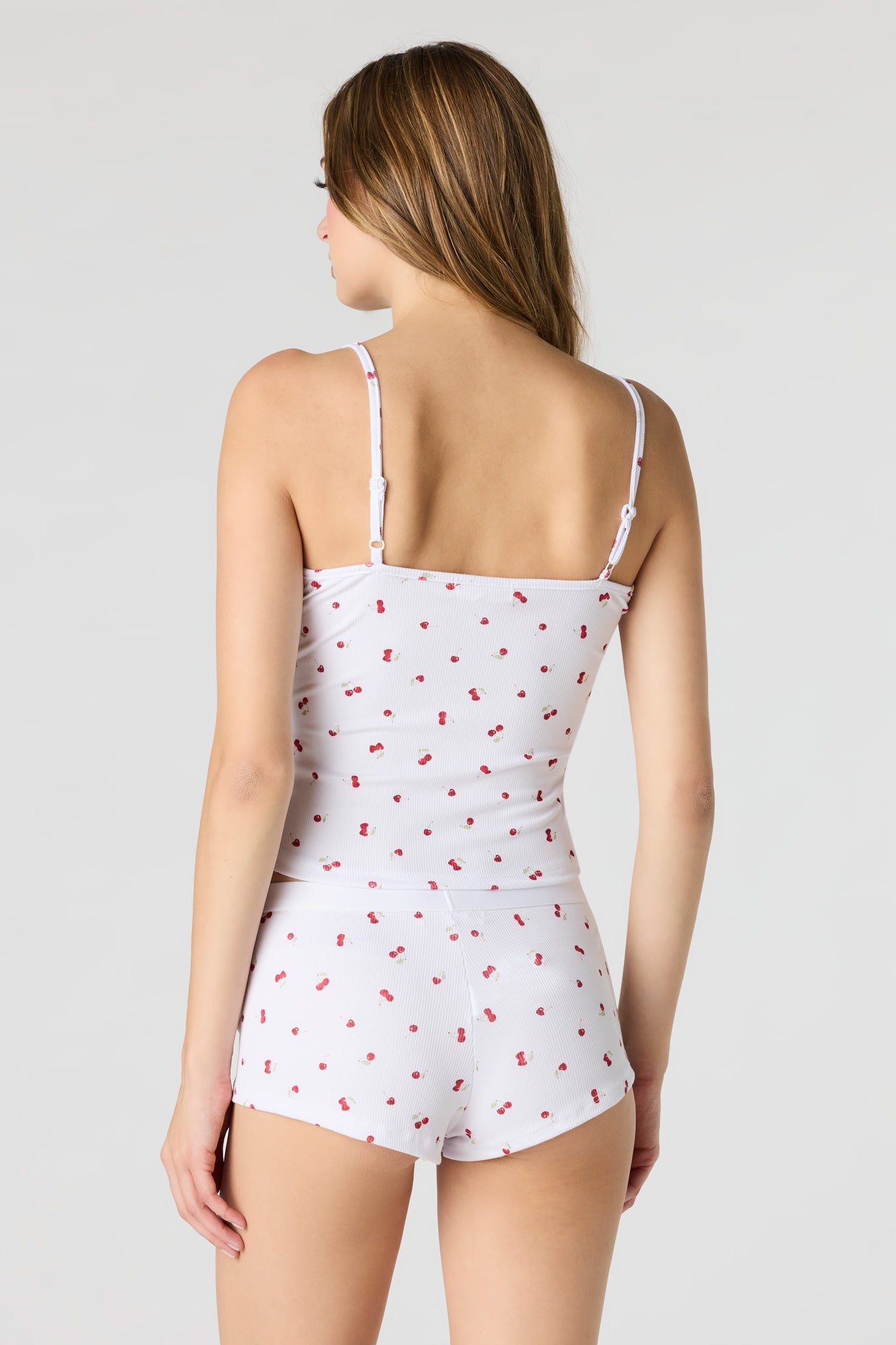Ribbed Tank & Short Pajama Set