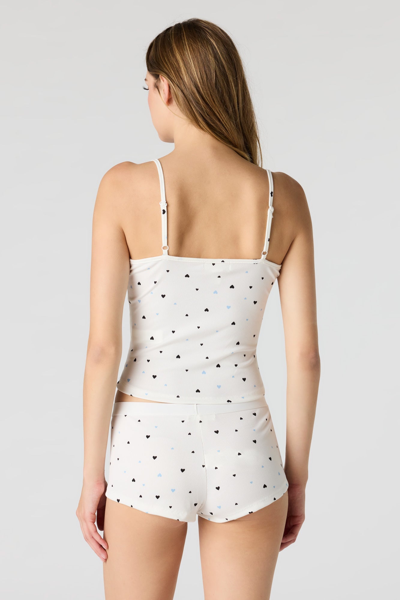 Ribbed Tank & Short Pajama Set