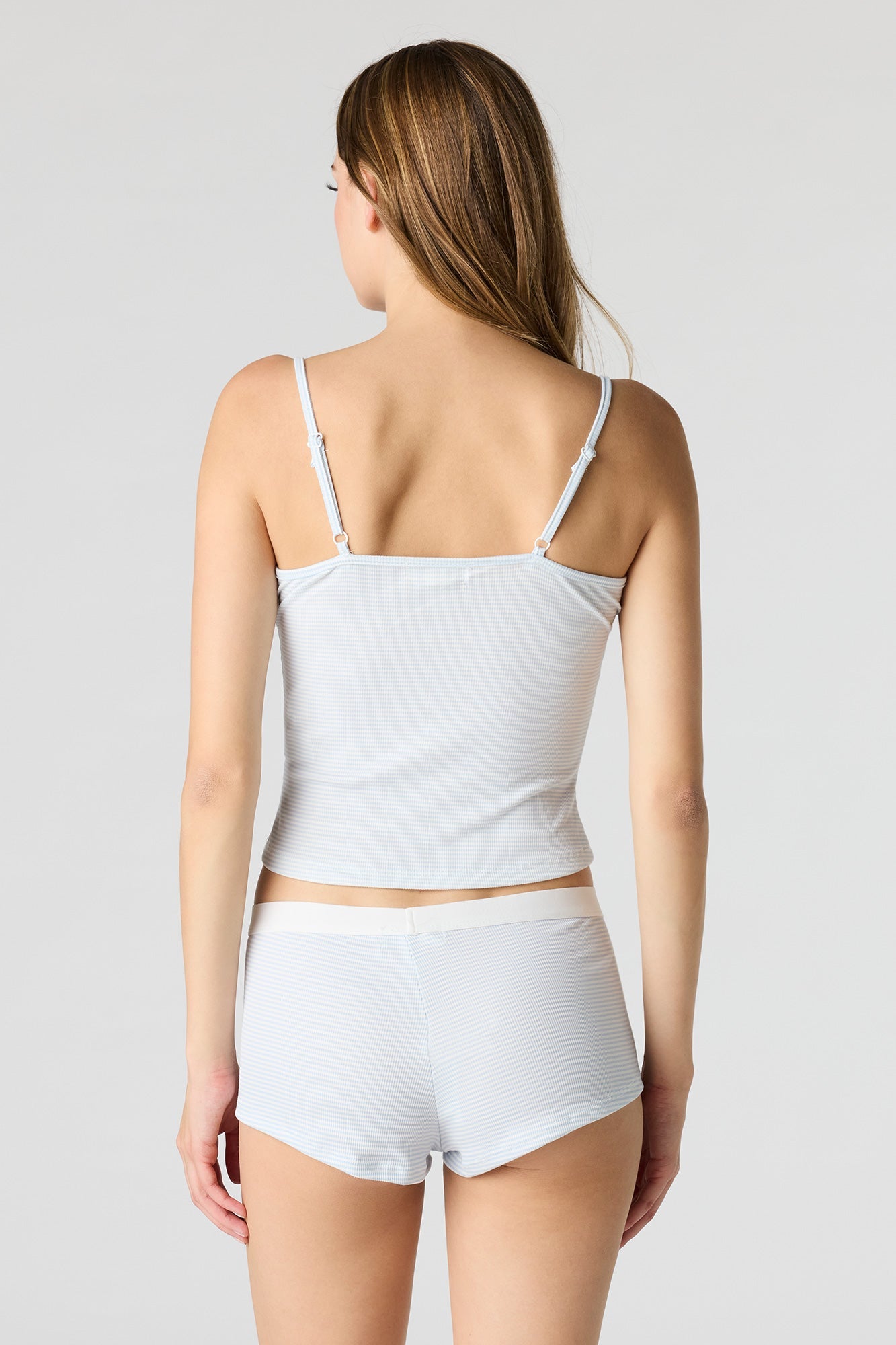 Ribbed Tank & Short Pajama Set