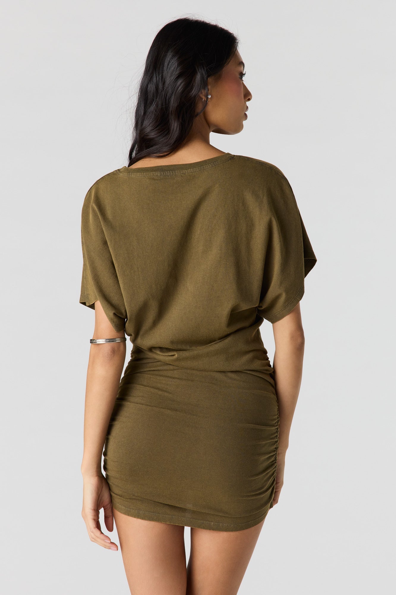 Washed Mini T-Shirt Dress