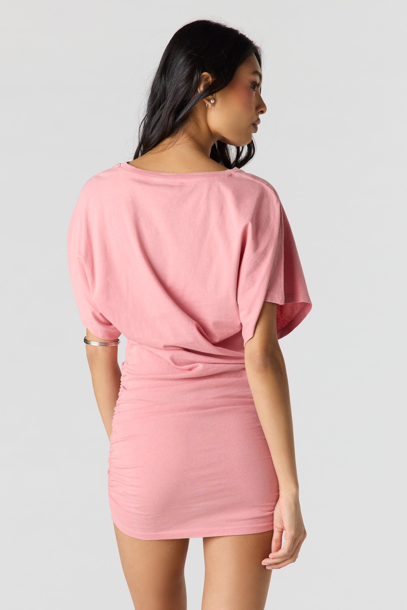 Washed Mini T-Shirt Dress