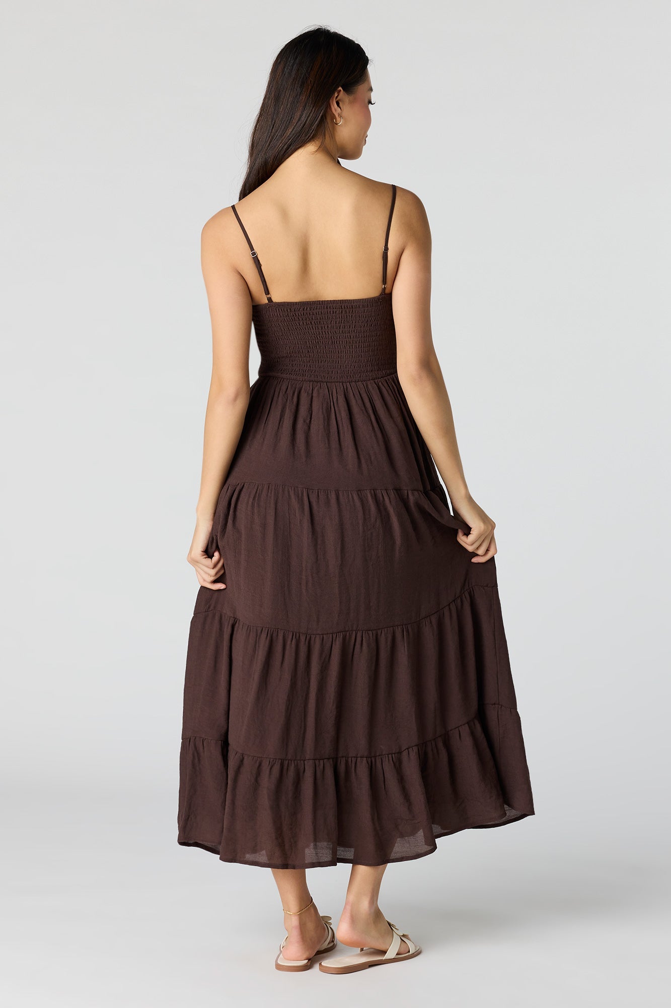 Smocked Tiered Maxi Dress