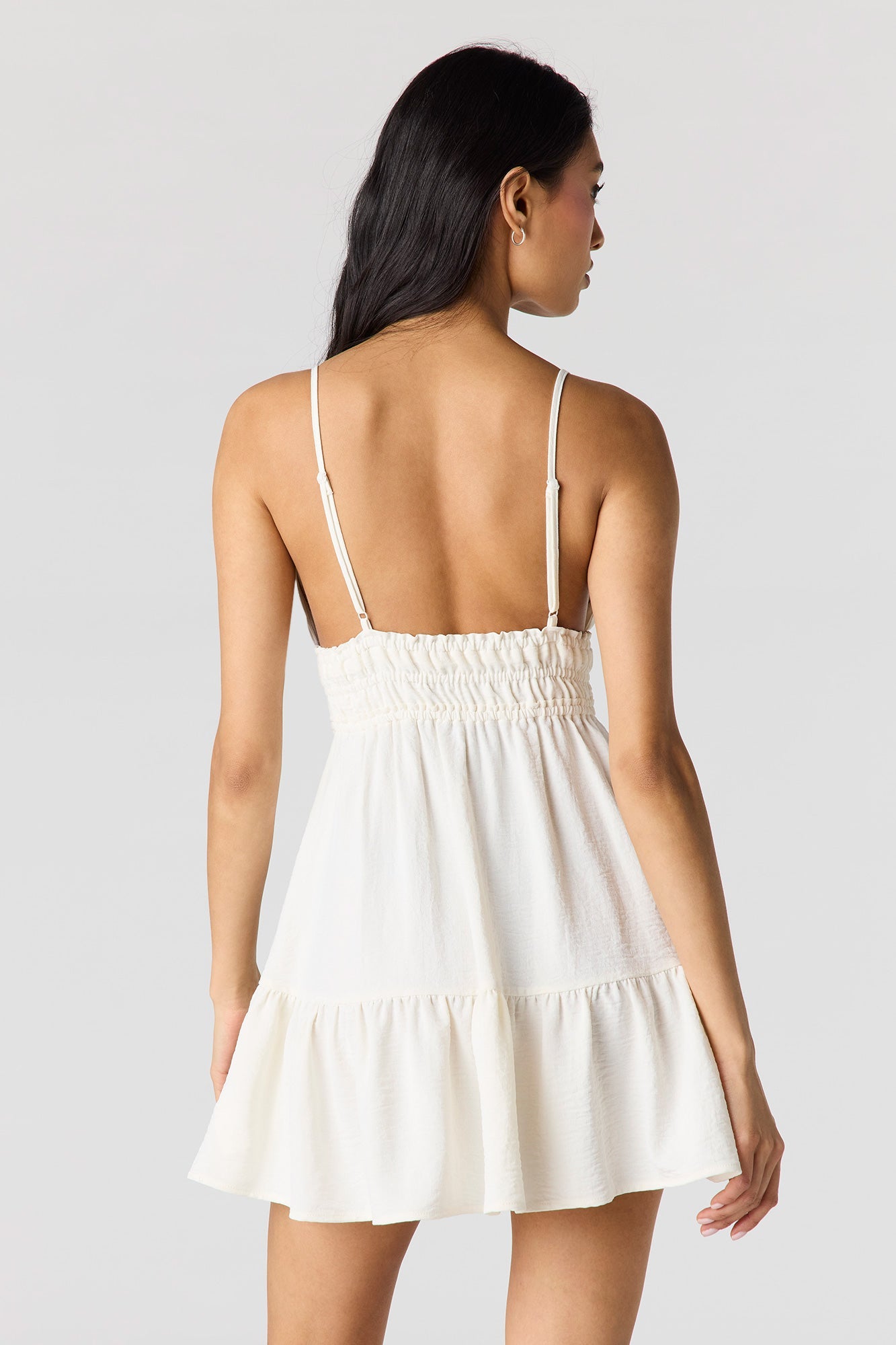 Sweetheart Babydoll Mini Dress