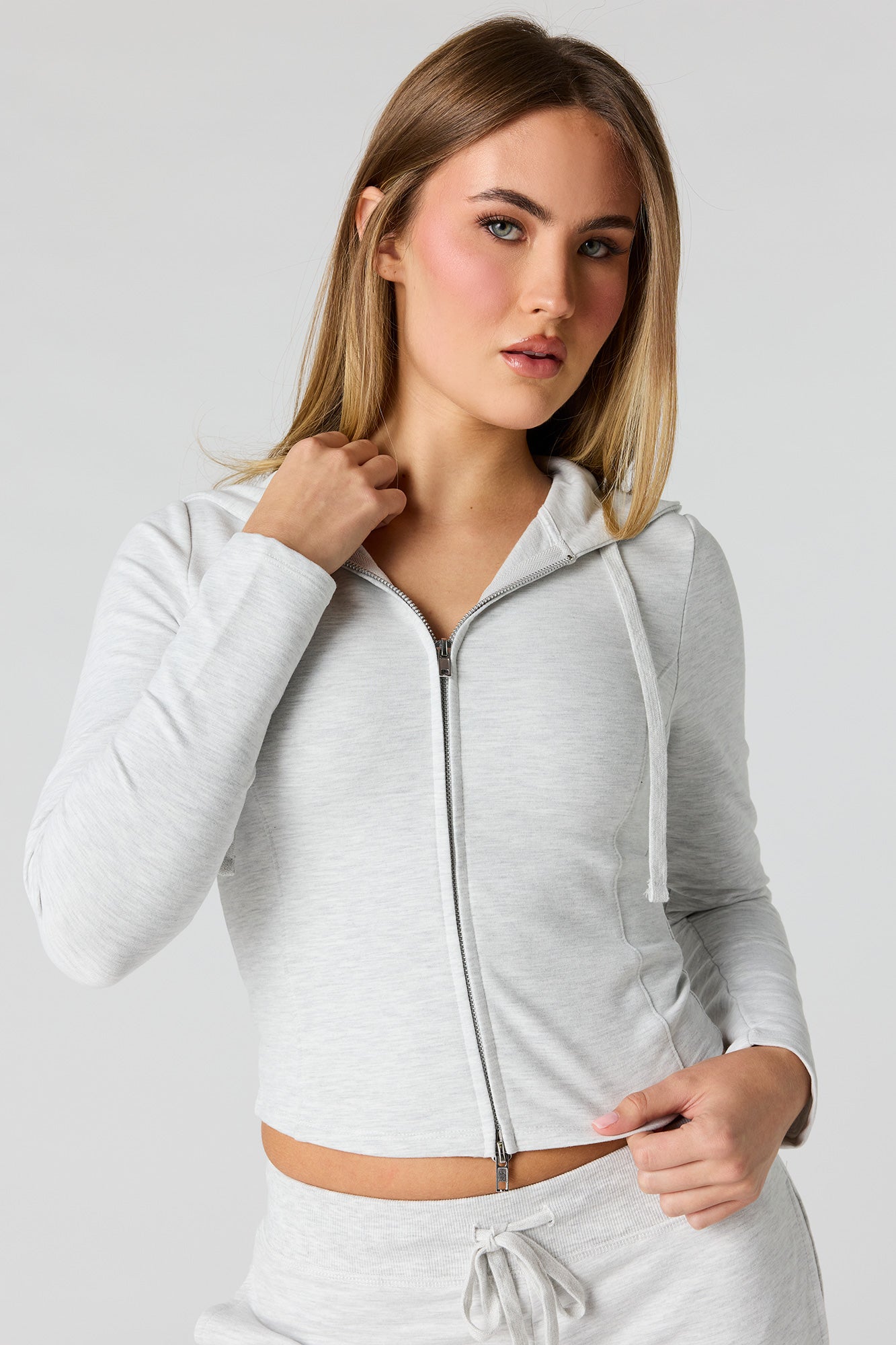 Active French Terry Zip-Up Hoodie