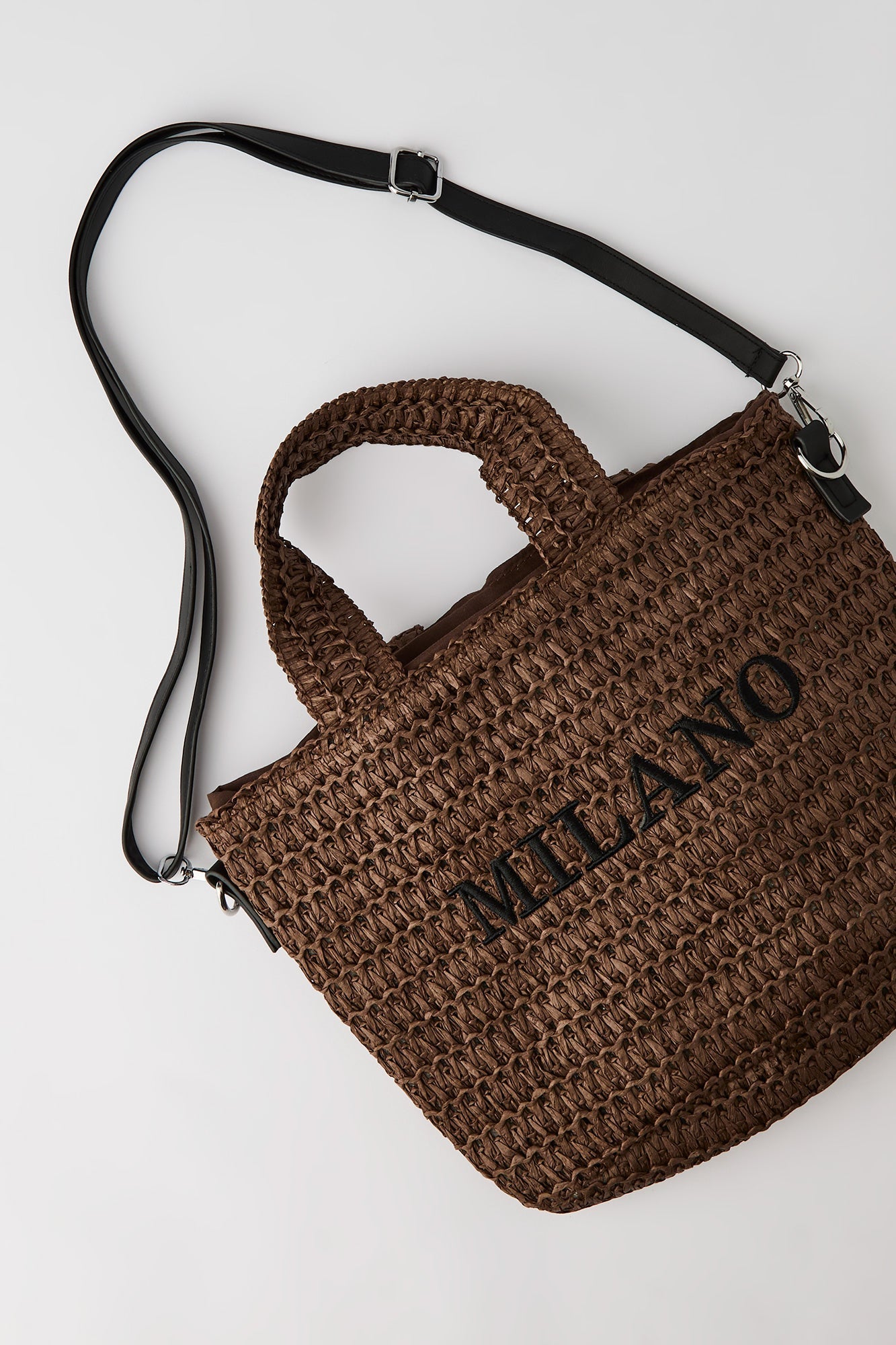 Straw Crossbody Bag