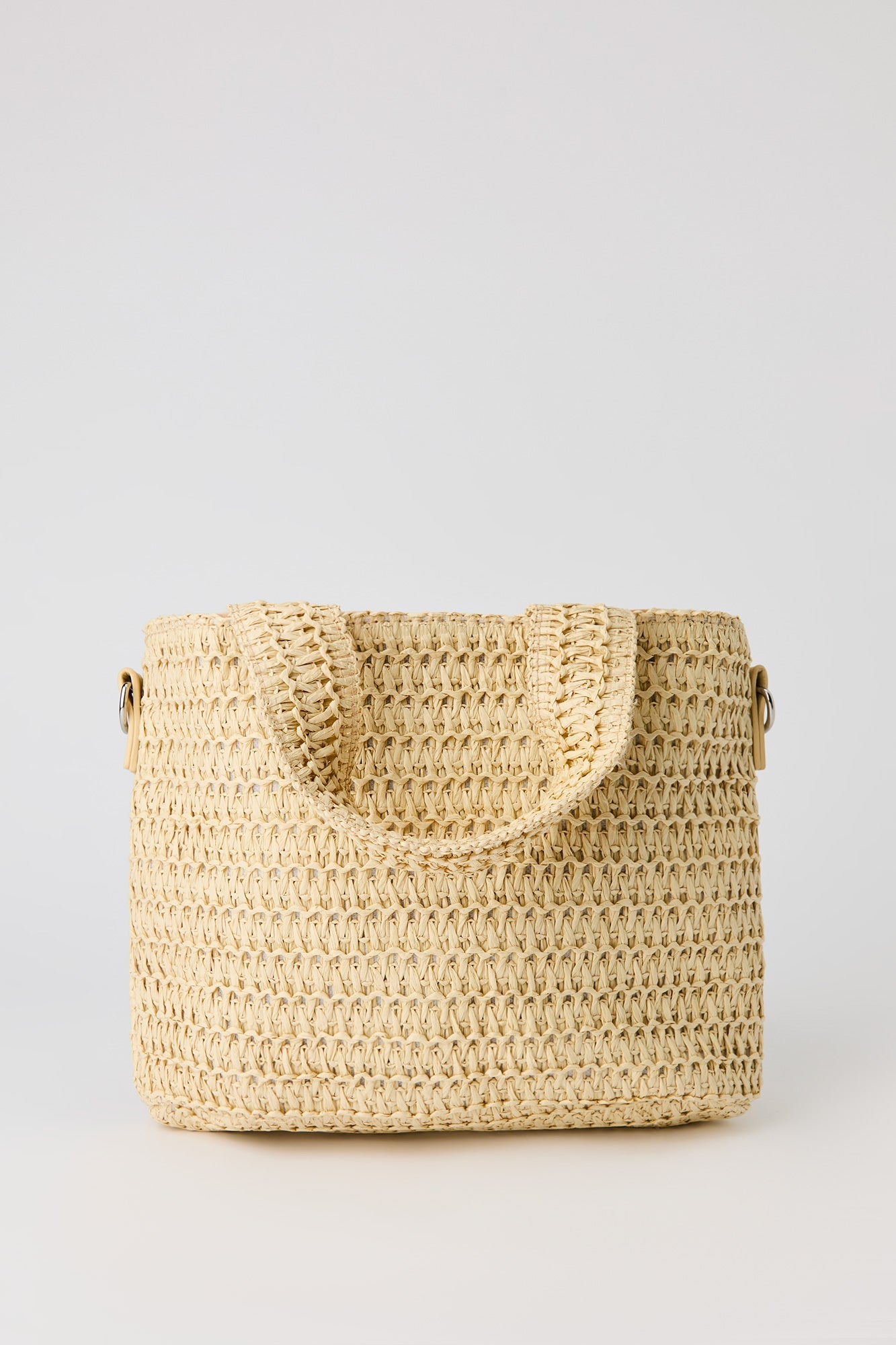 Straw Crossbody Bag
