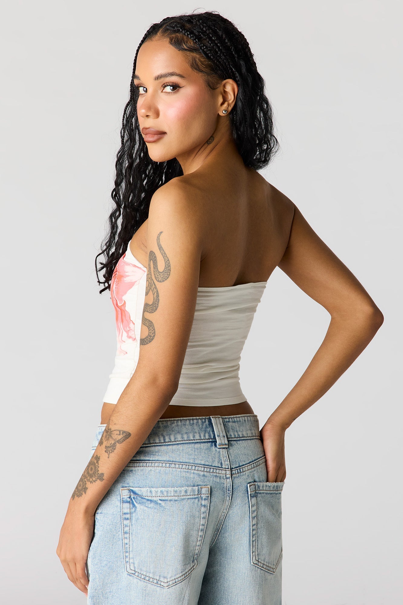 Graphic Tube Top