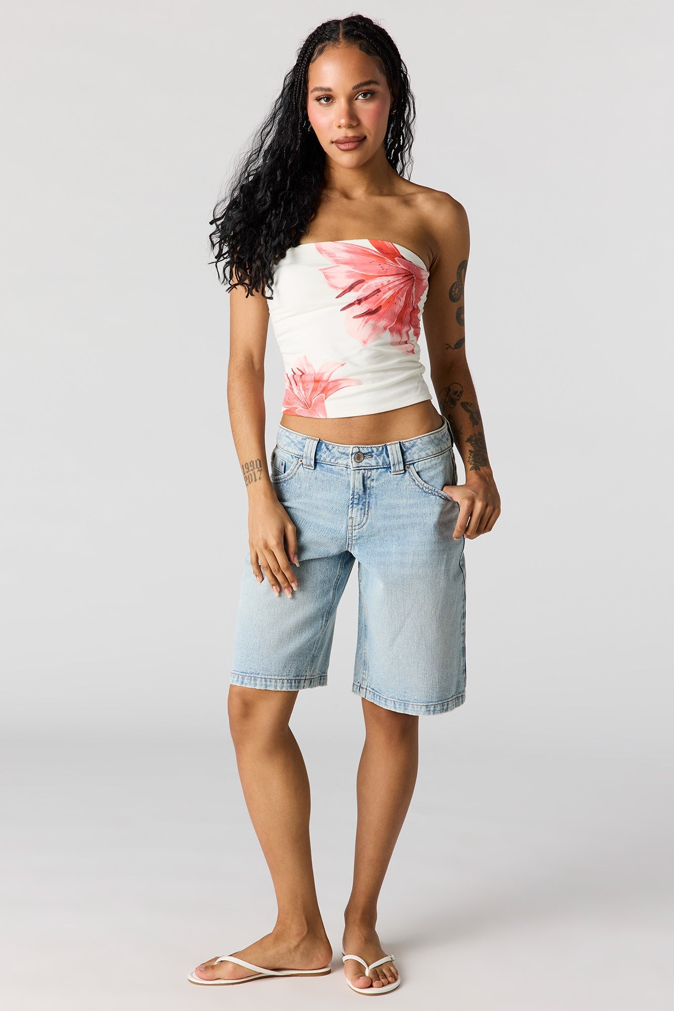Graphic Tube Top