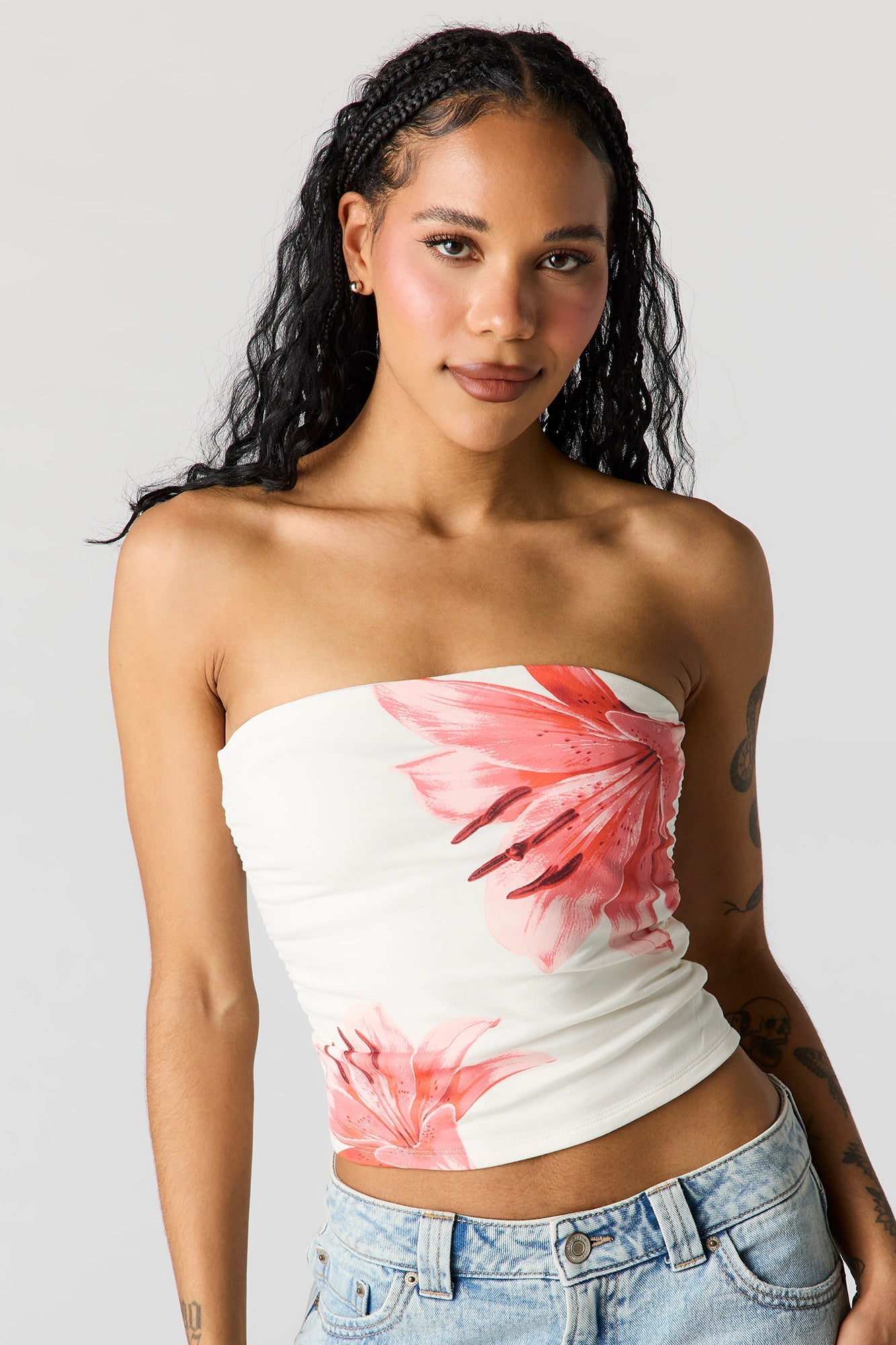 Graphic Tube Top