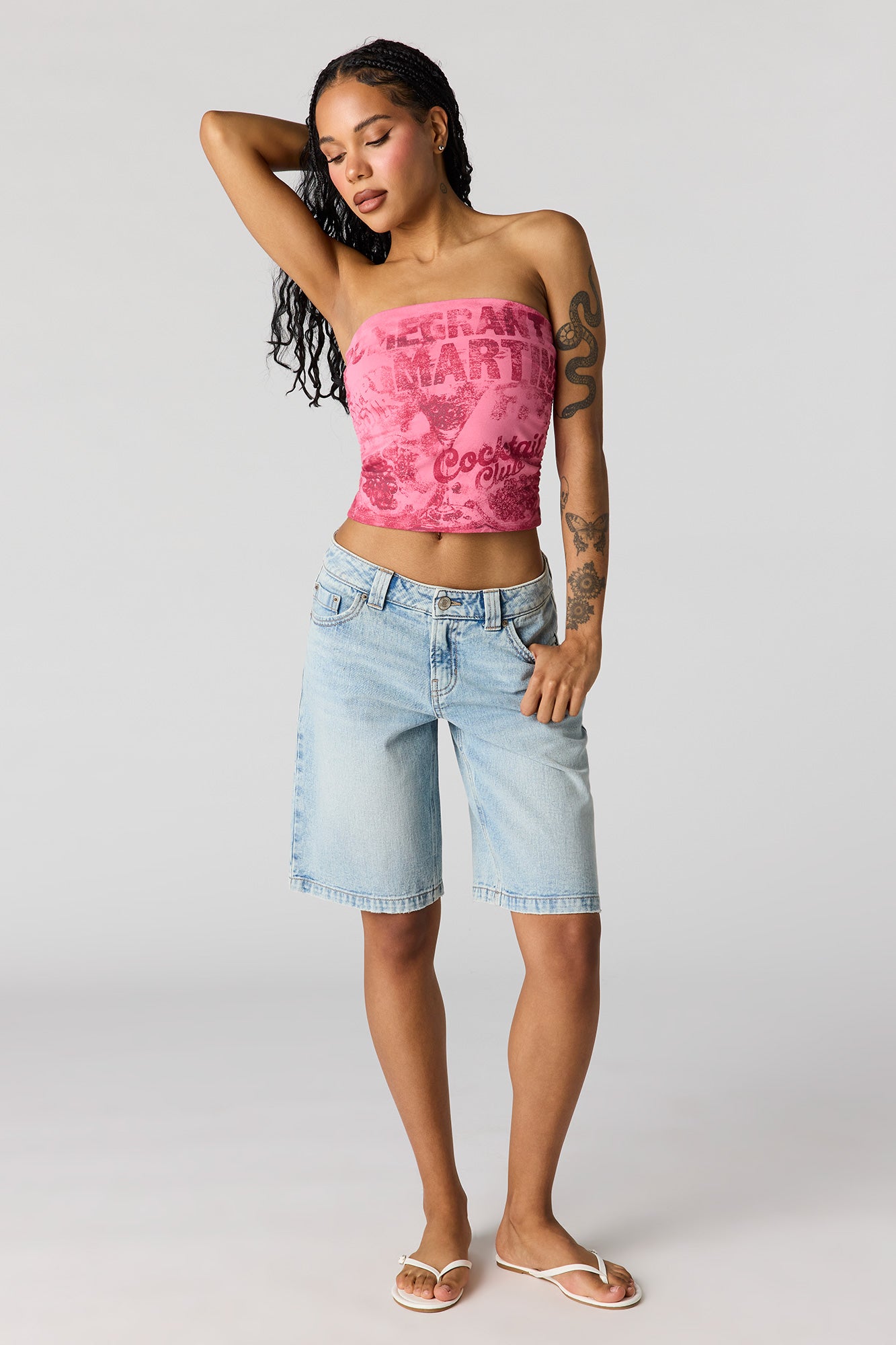 Graphic Tube Top