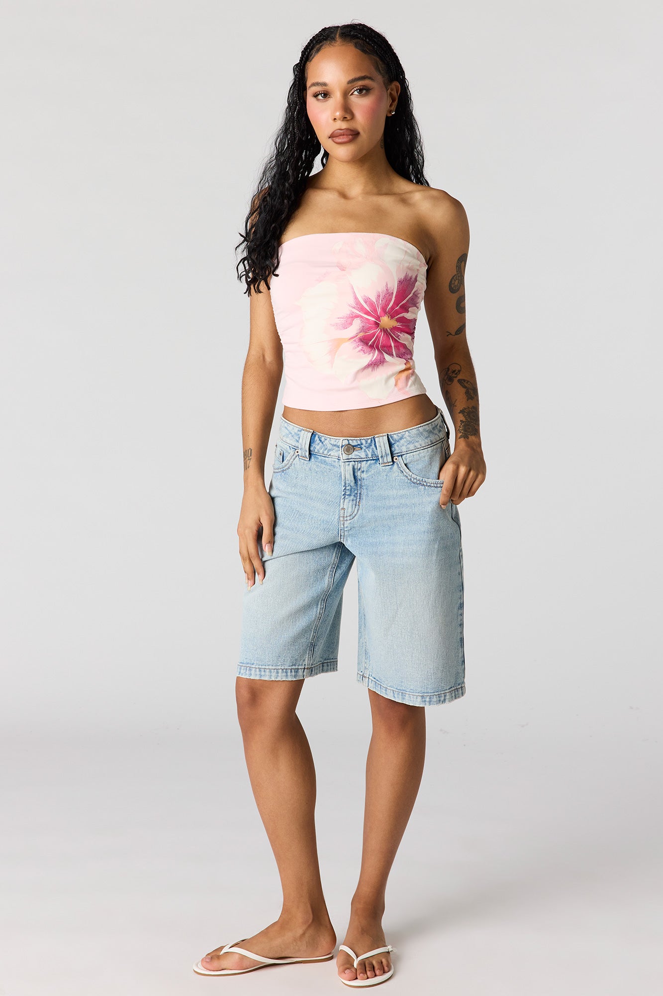 Graphic Tube Top