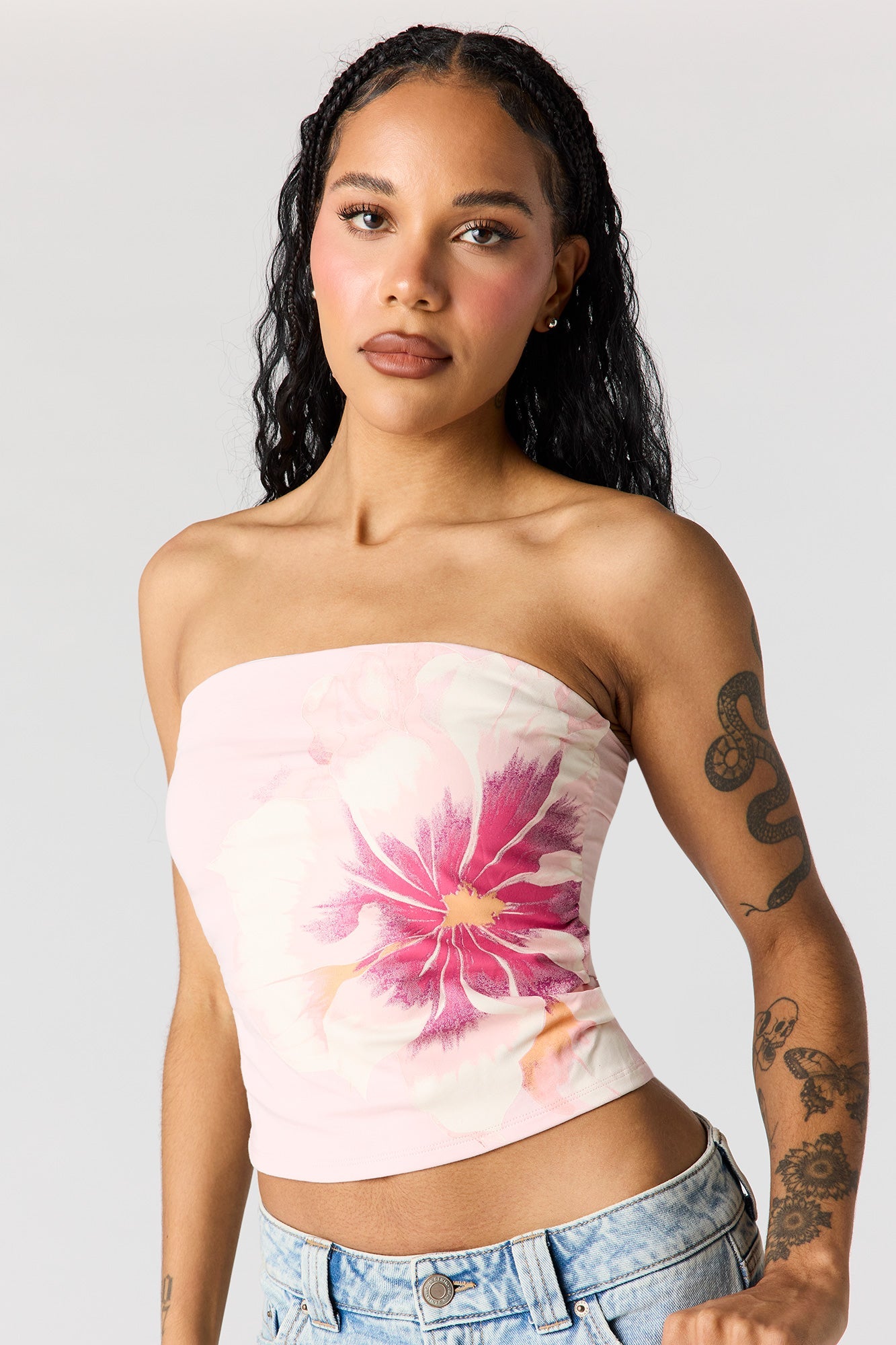 Graphic Tube Top