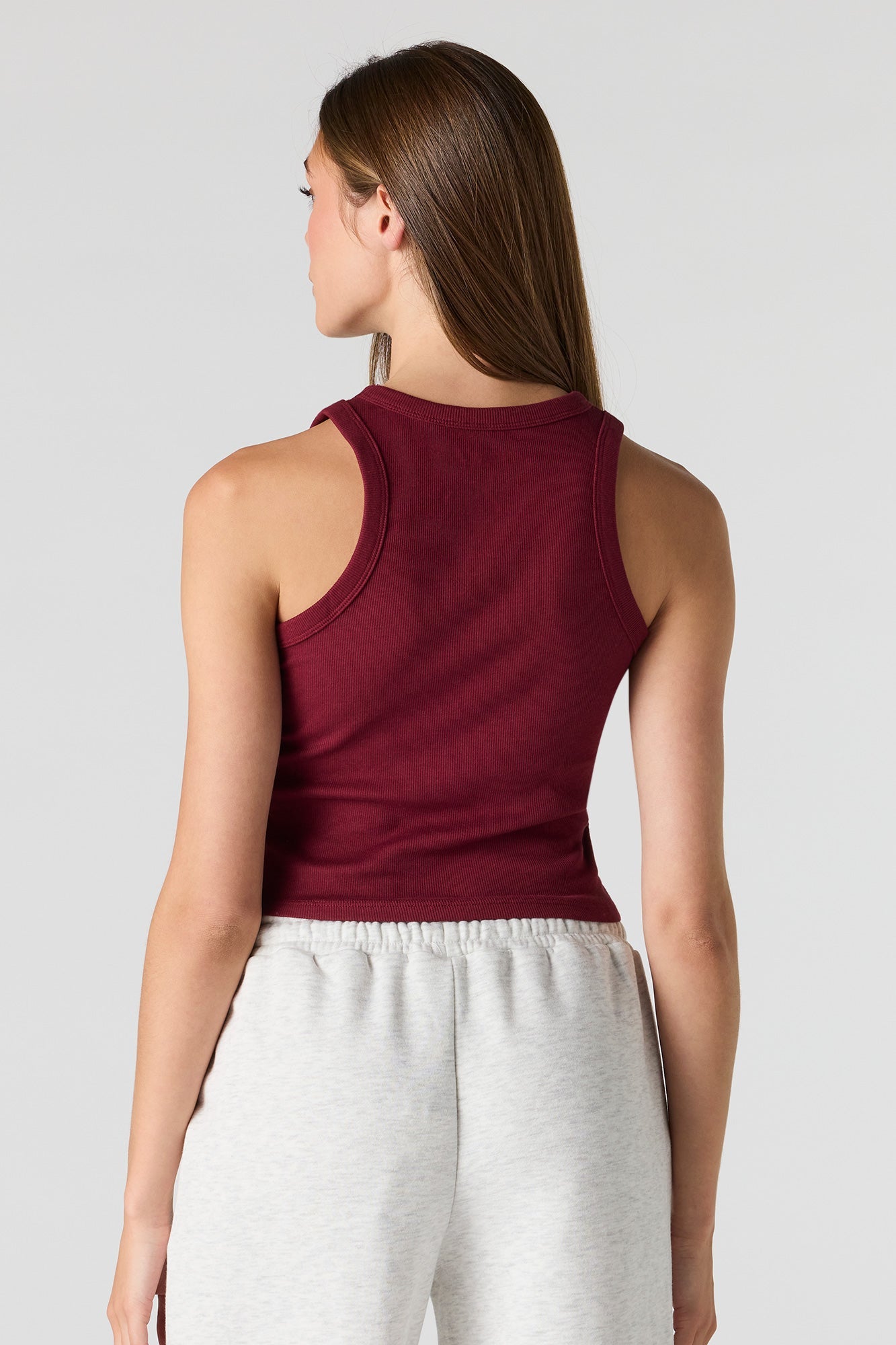 Racing Graphic Ribbed Tank