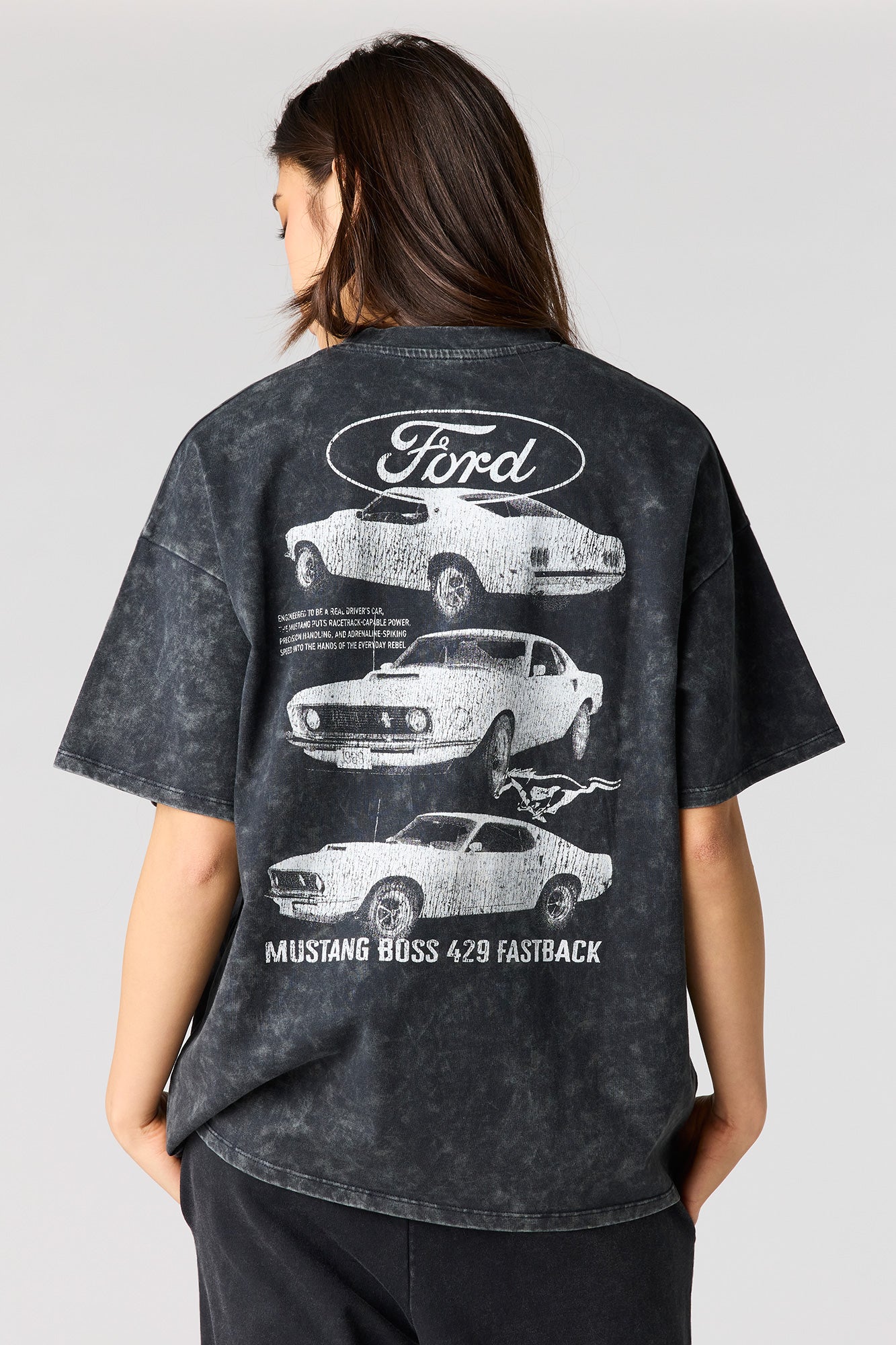 Ford Rhinestone Graphic T-Shirt