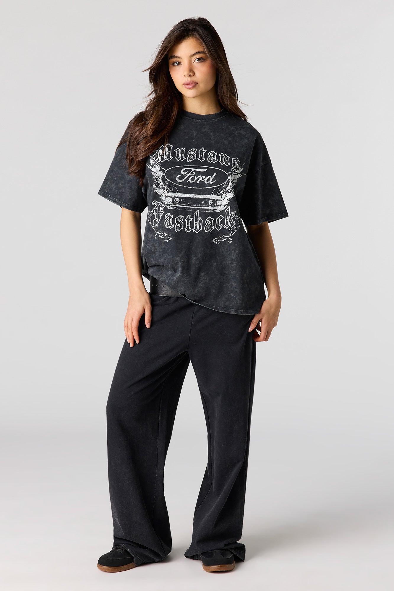 Ford Rhinestone Graphic T-Shirt