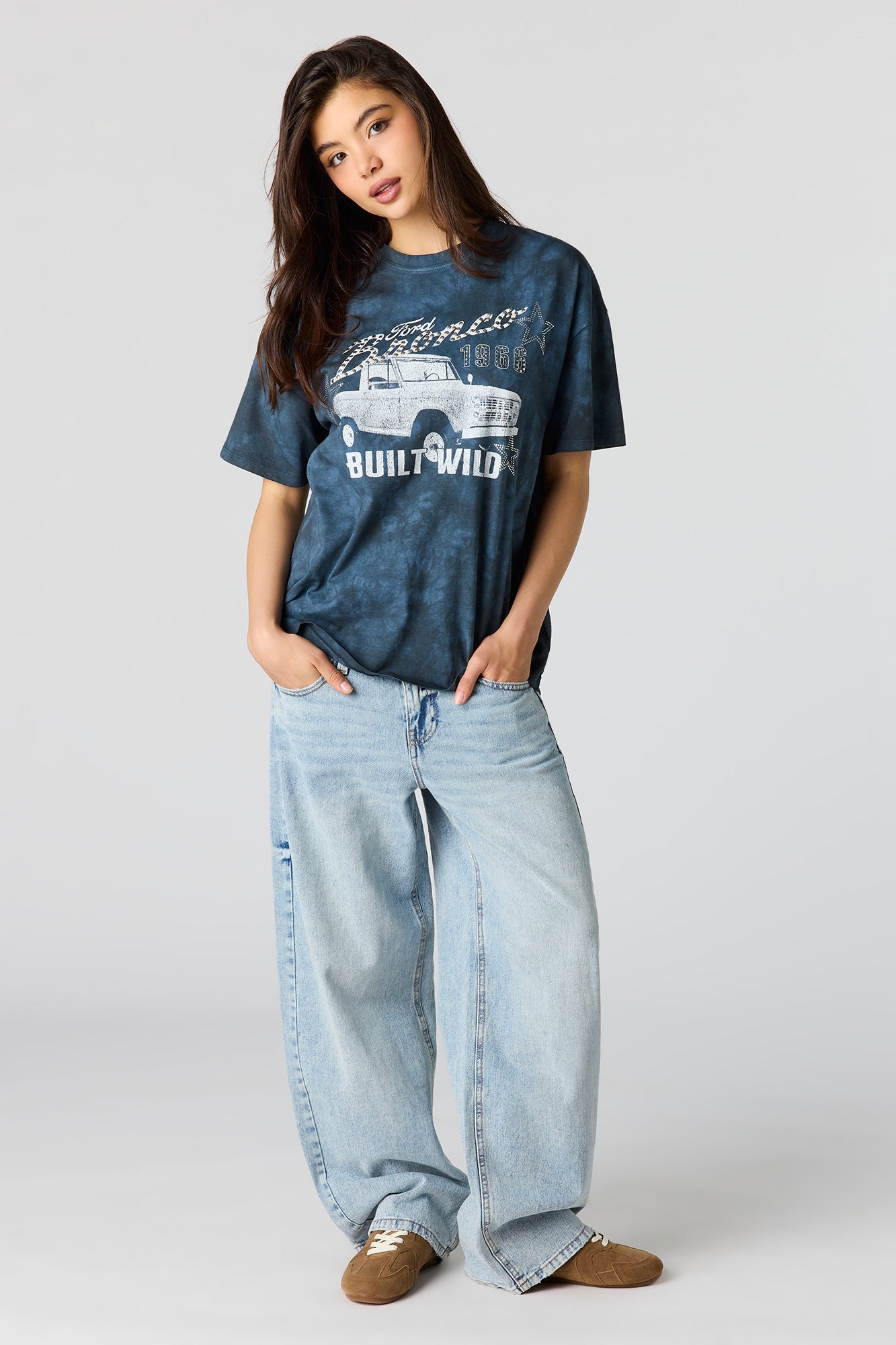 Ford Rhinestone Graphic T-Shirt