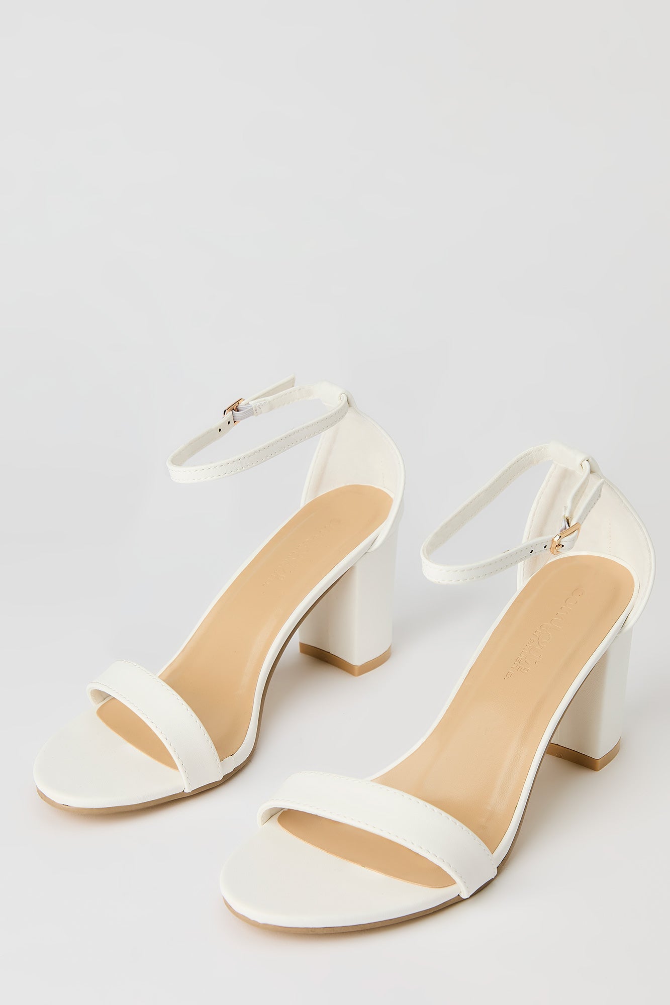 Banded Block Heel