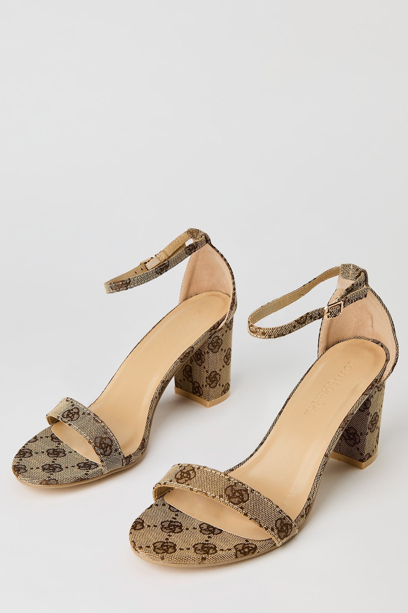 Banded Block Heel
