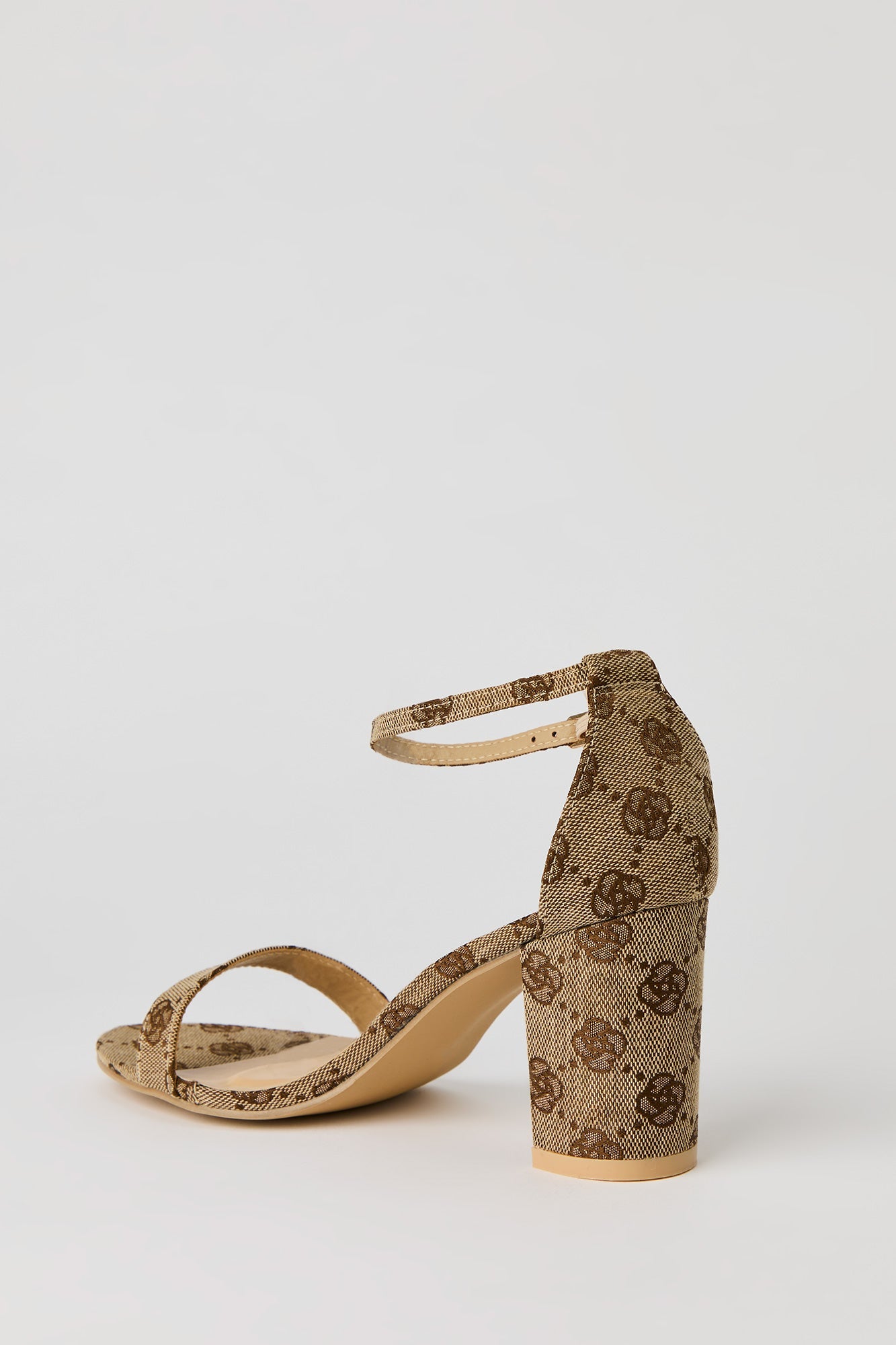 Banded Block Heel