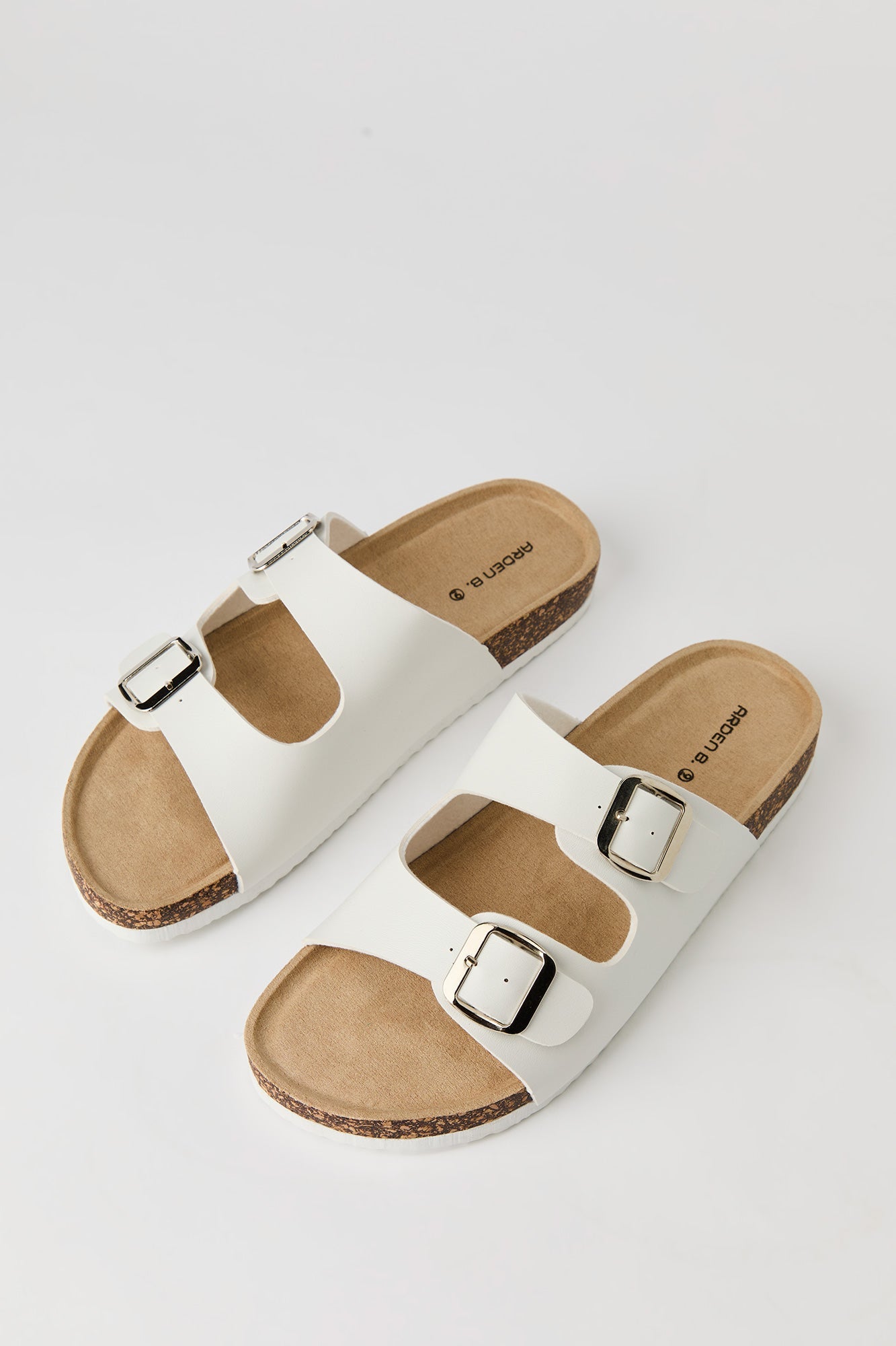 Double Buckle Cork Sandal