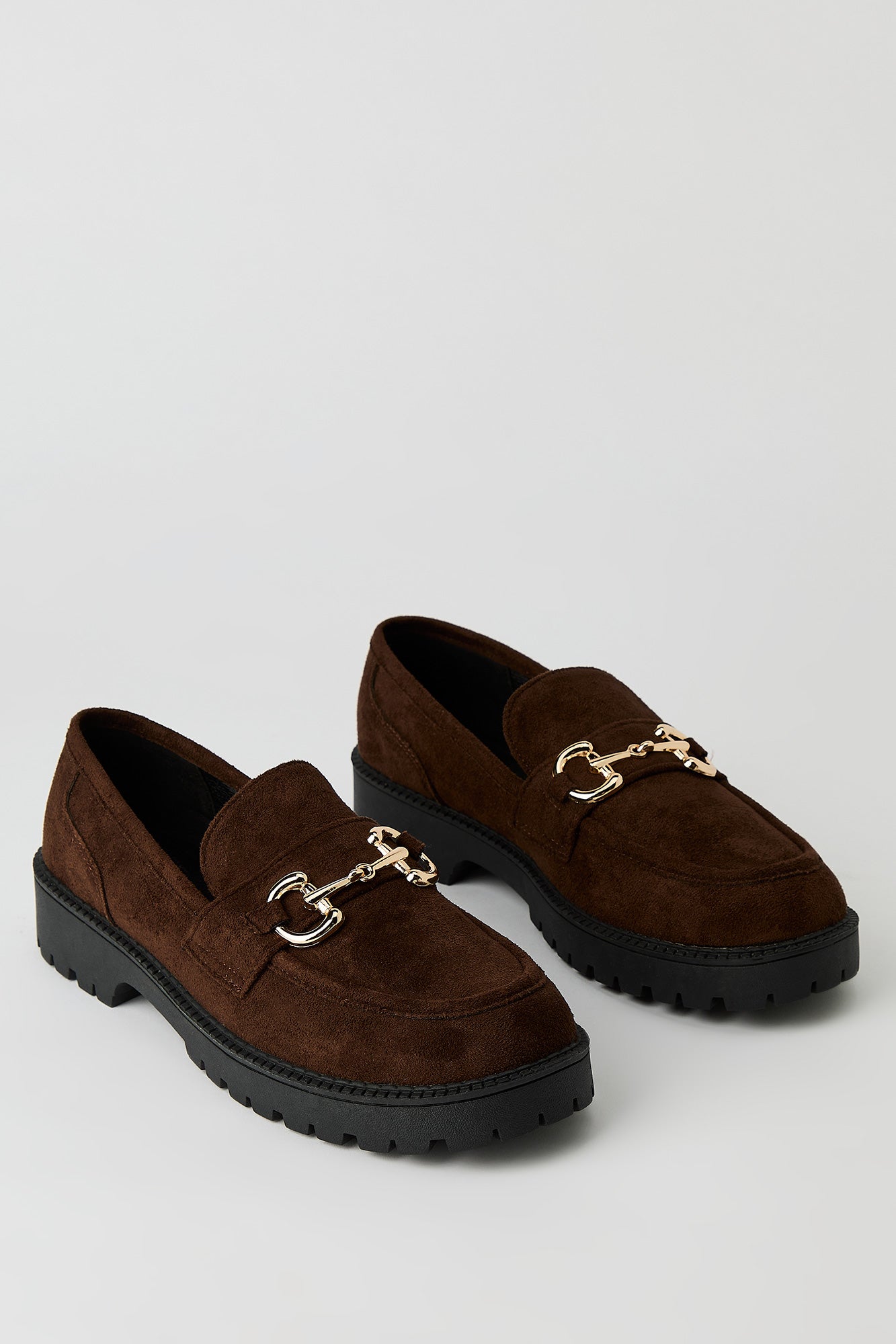 Gold Buckle Loafer