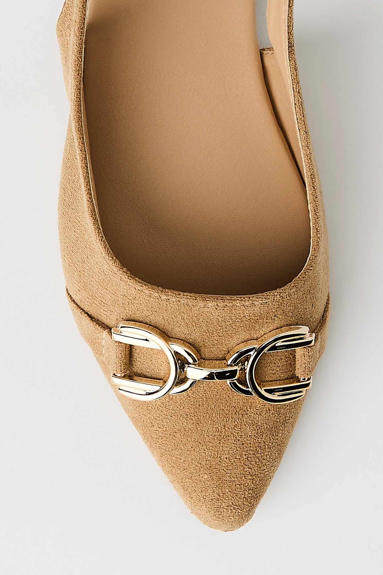 Snaffle Slingback Flats