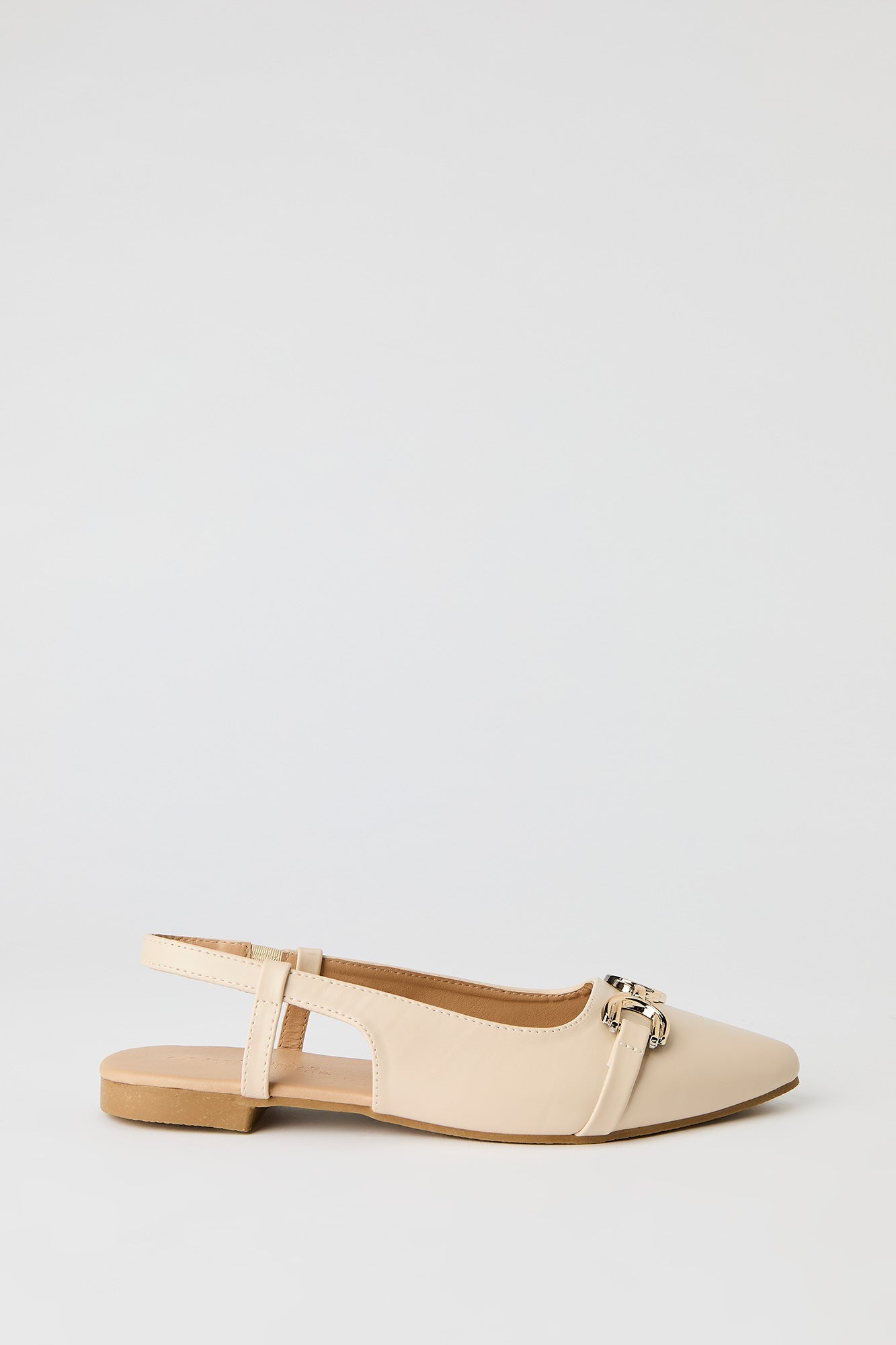 Snaffle Slingback Flats