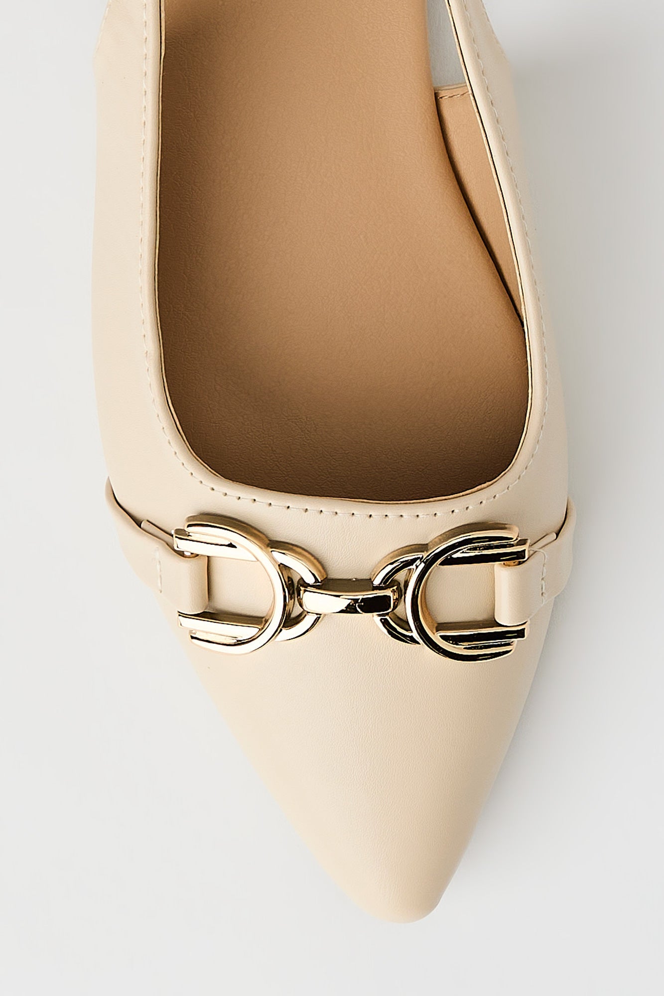 Snaffle Slingback Flats