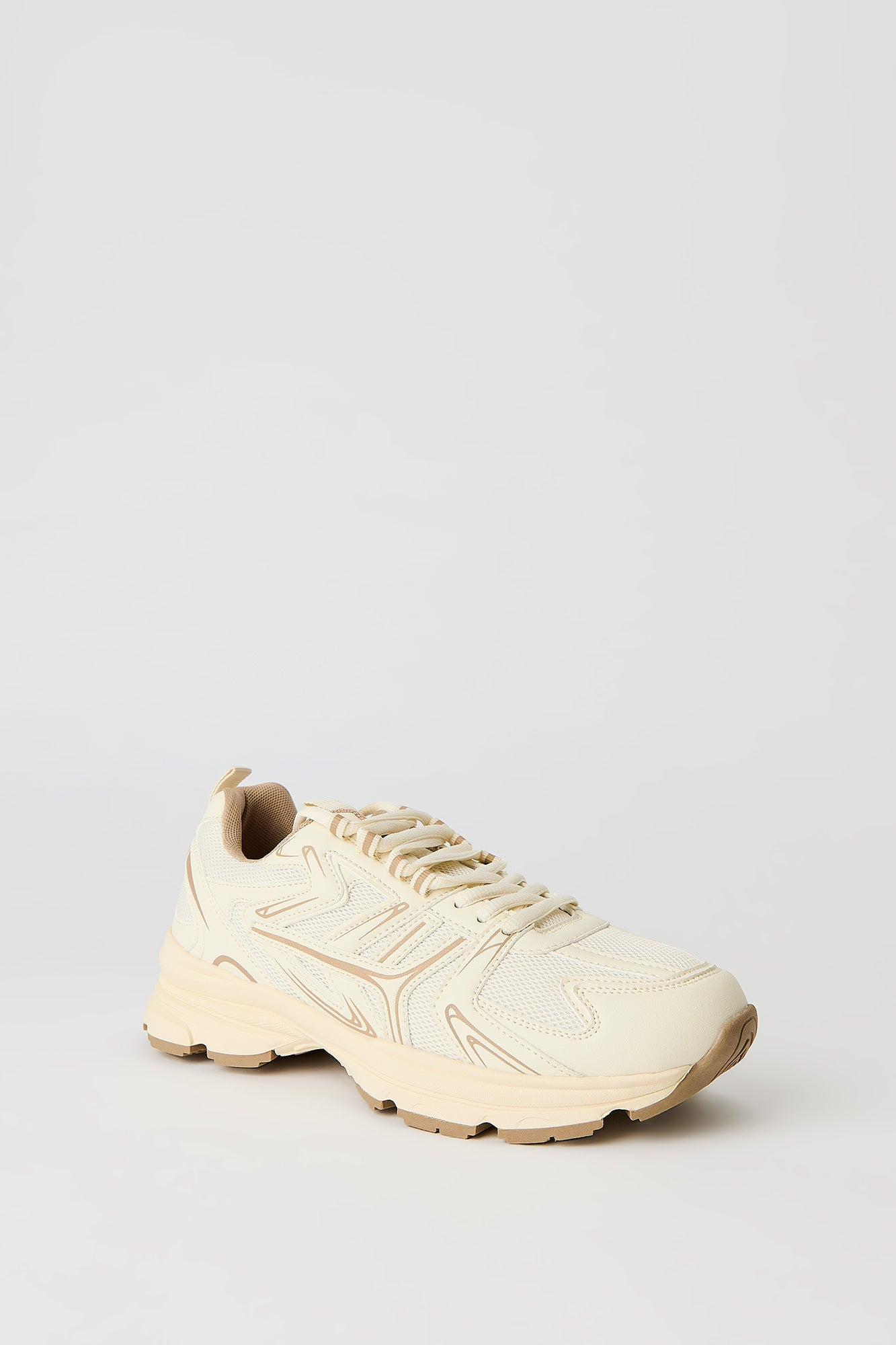 Metallic Trim Sneaker