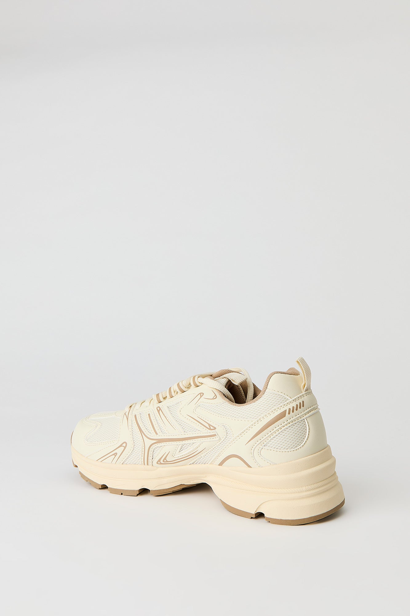Metallic Trim Sneaker