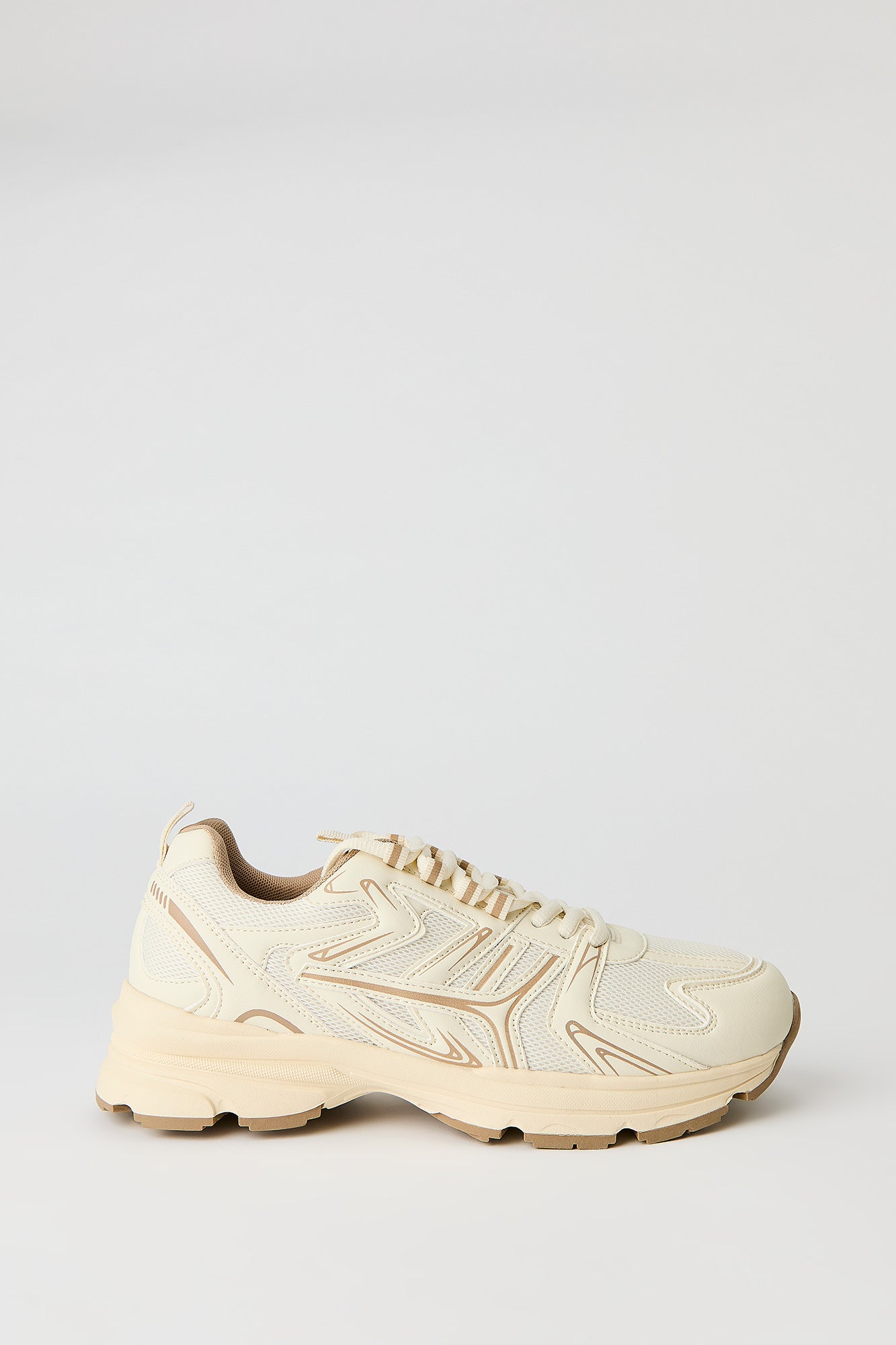 Metallic Trim Sneaker