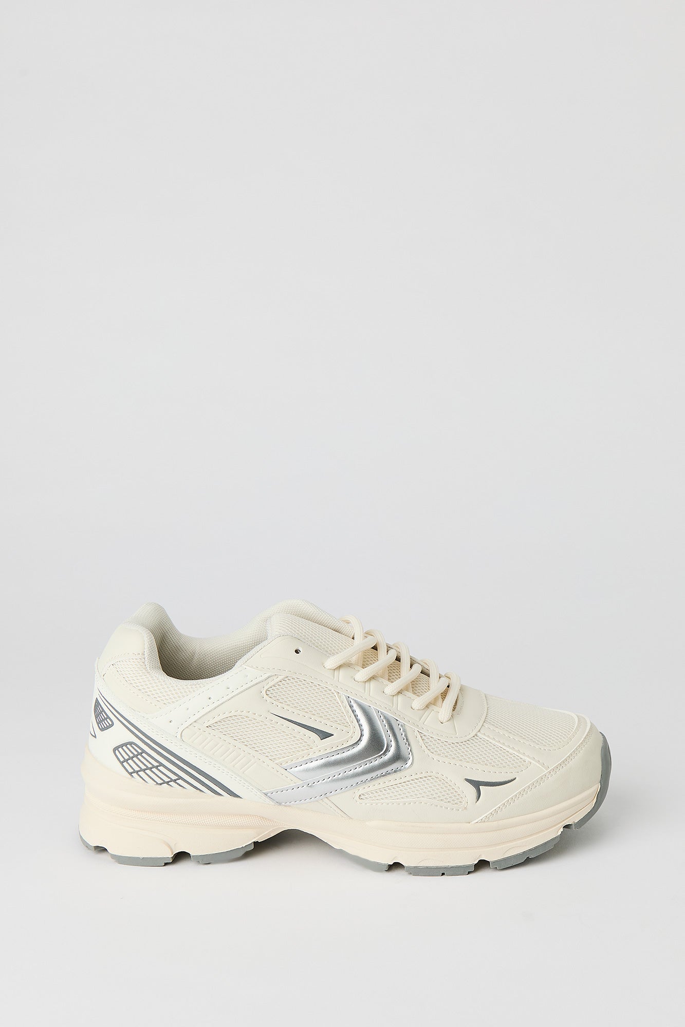 Metallic Mesh Sneaker