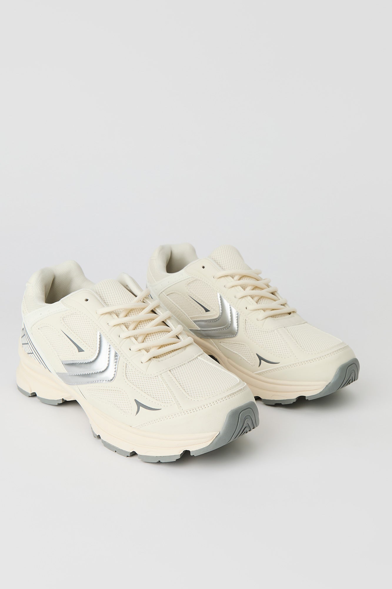 Metallic Mesh Sneaker