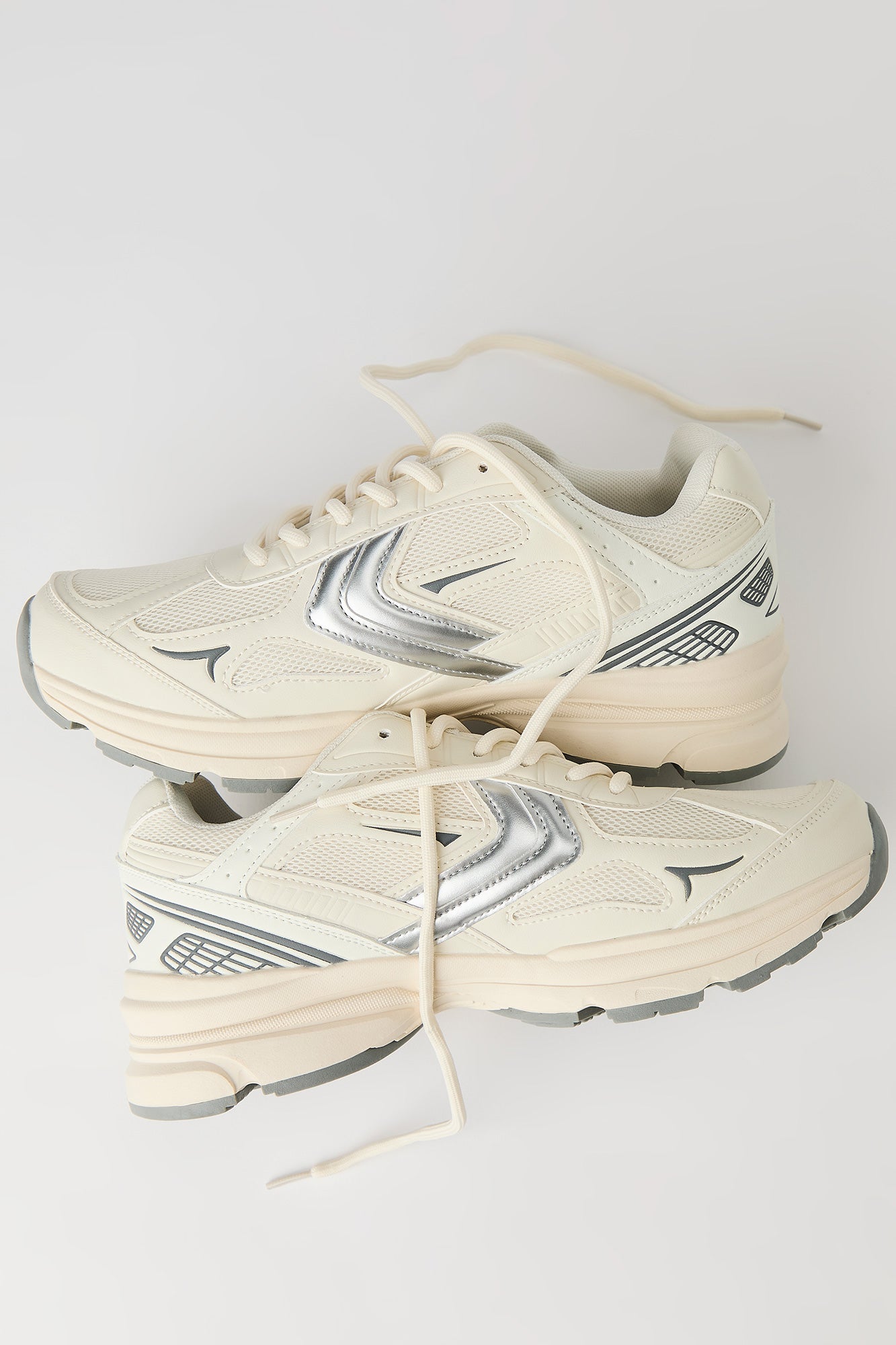 Metallic Mesh Sneaker