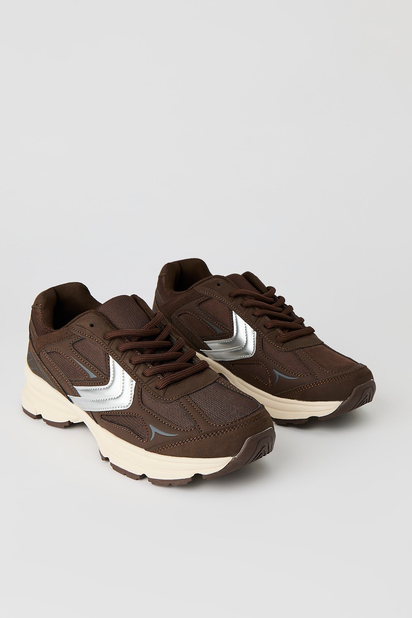 Metallic Mesh Sneaker