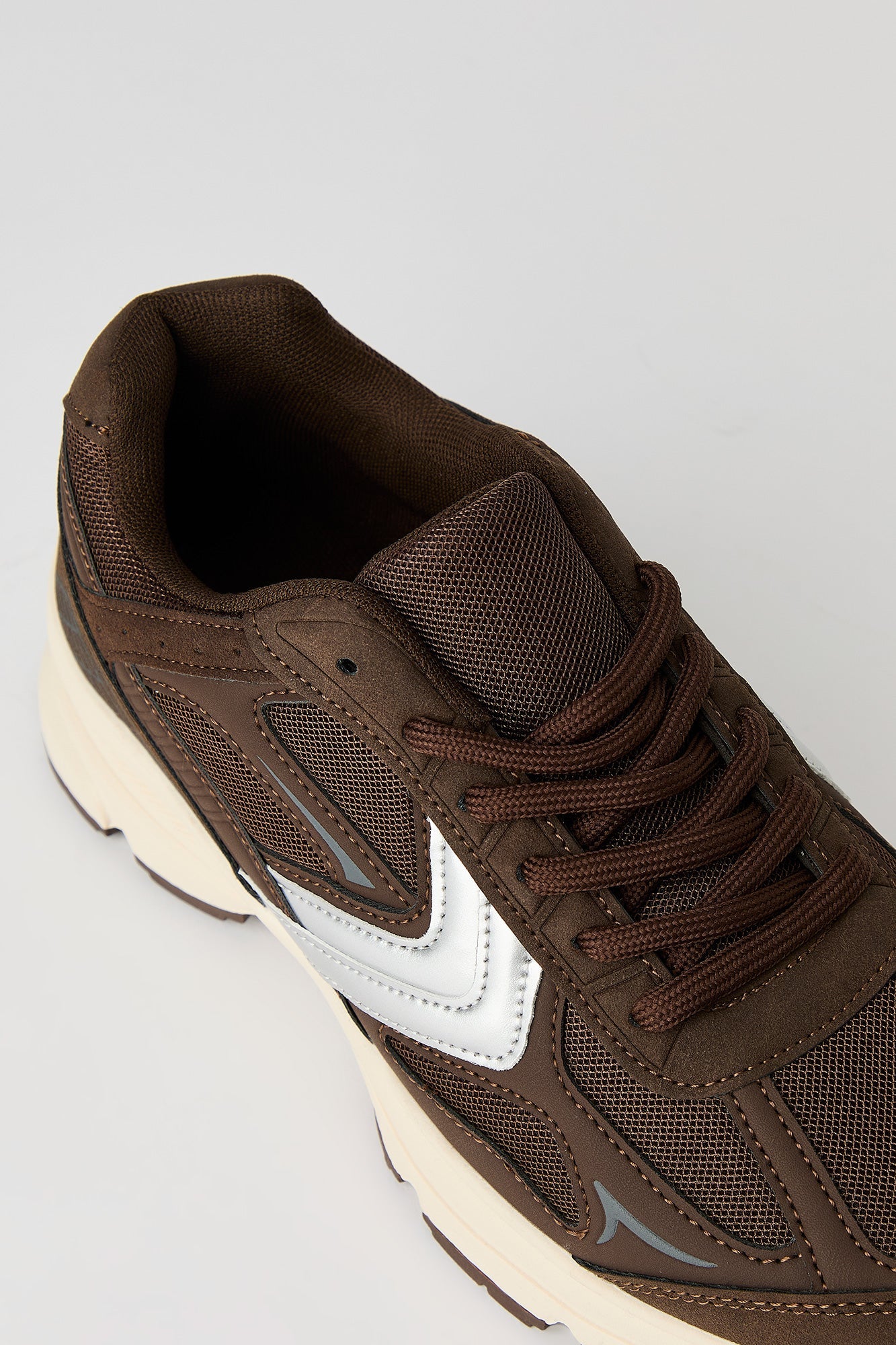 Metallic Mesh Sneaker