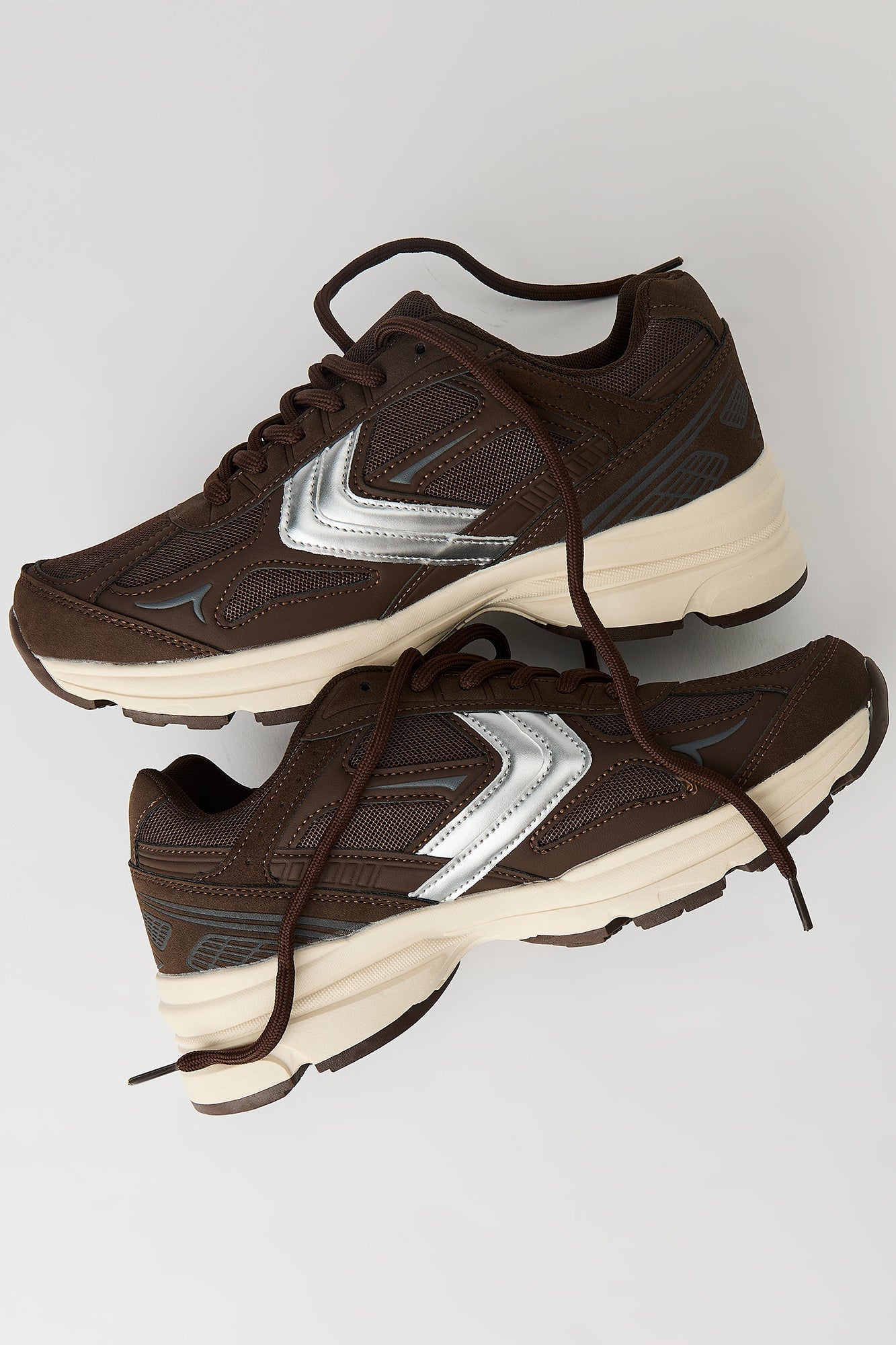 Metallic Mesh Sneaker