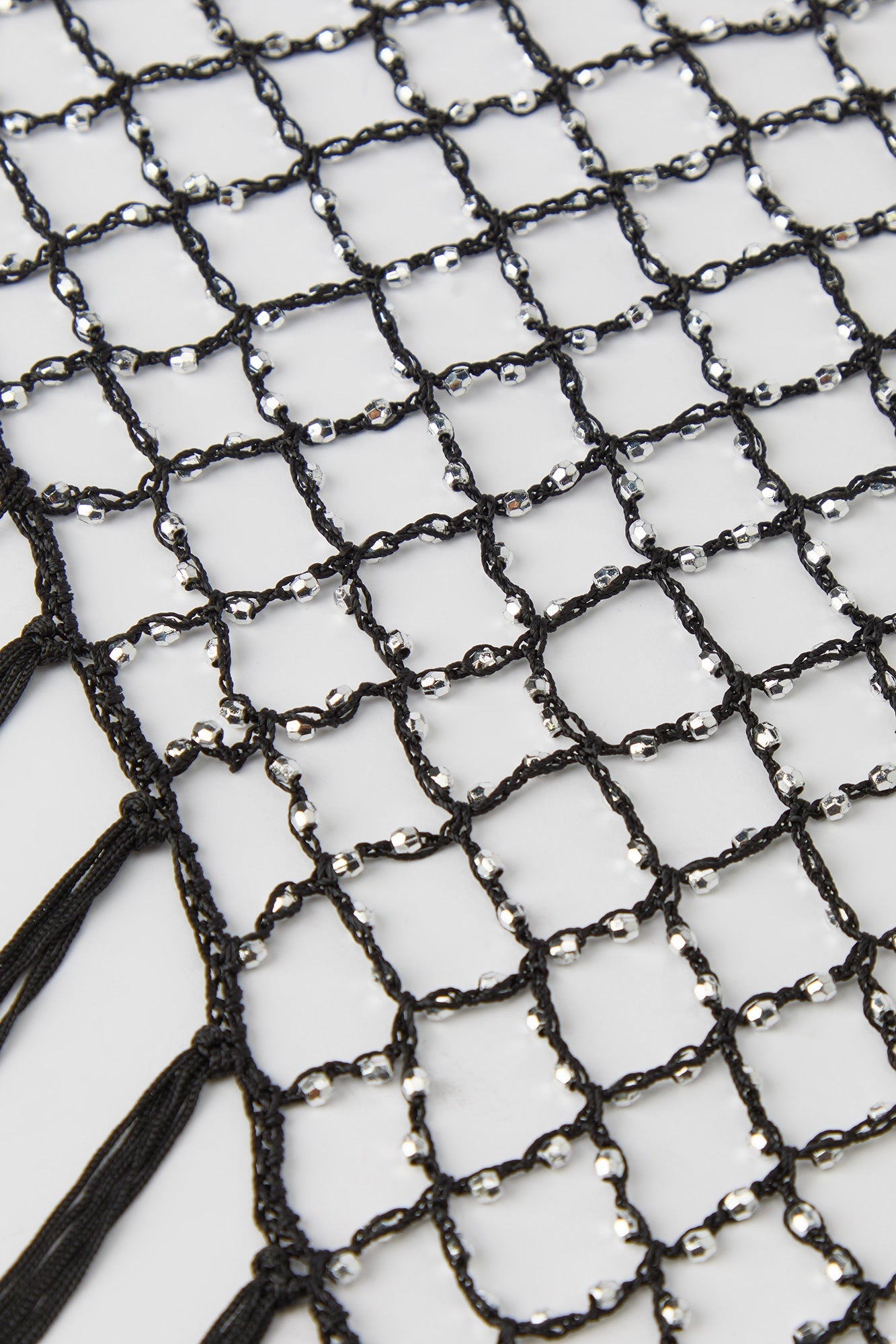 Fishnet Triangle Scarf